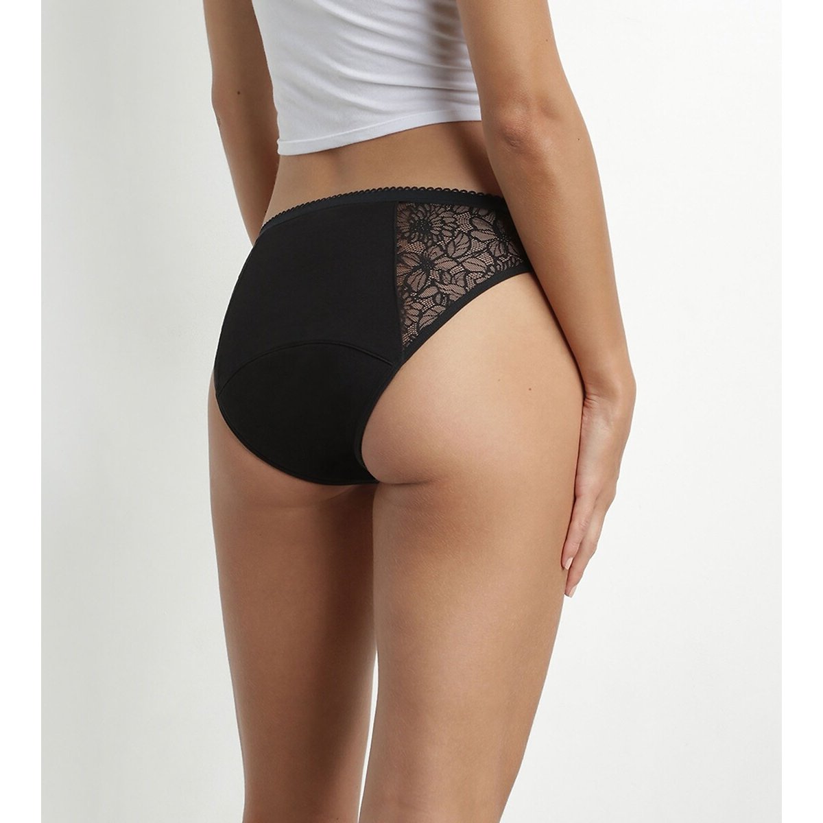 Cuecas Fluxo Muito Abundante, PROTECT preto , DIM