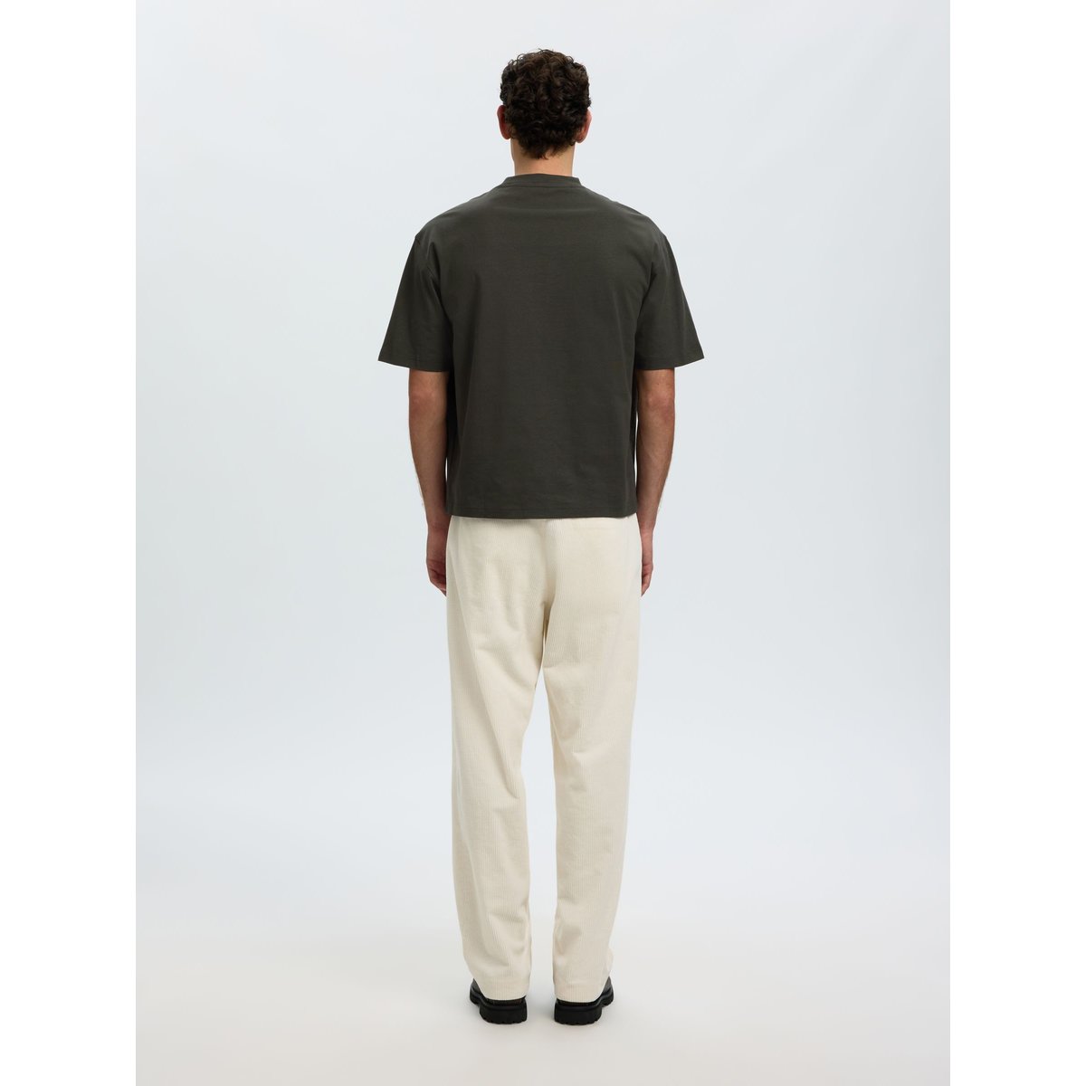 T-Shirt gris - peat1, SELECTED