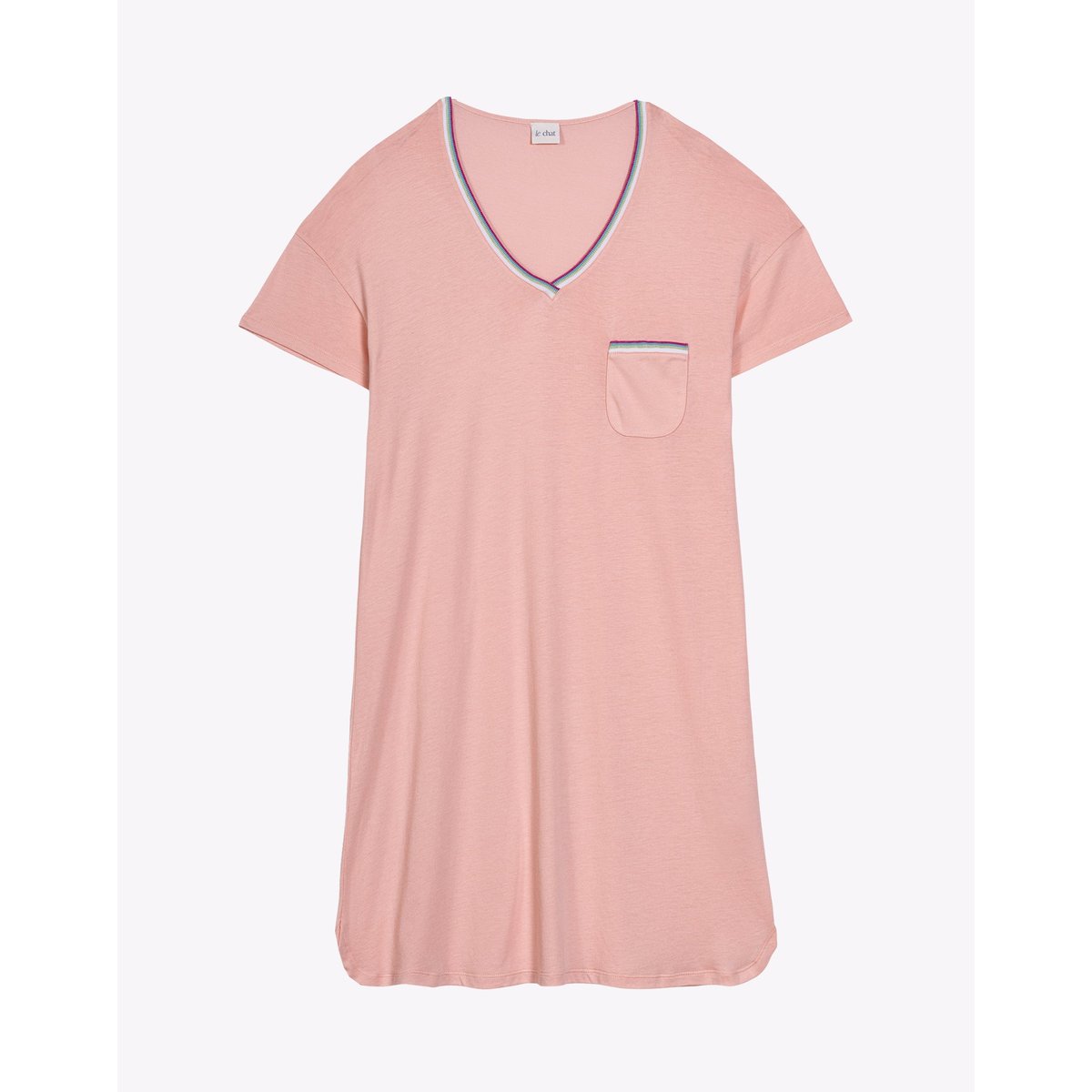 Chemise de nuit BLOOM 921 rose, LE CHAT
