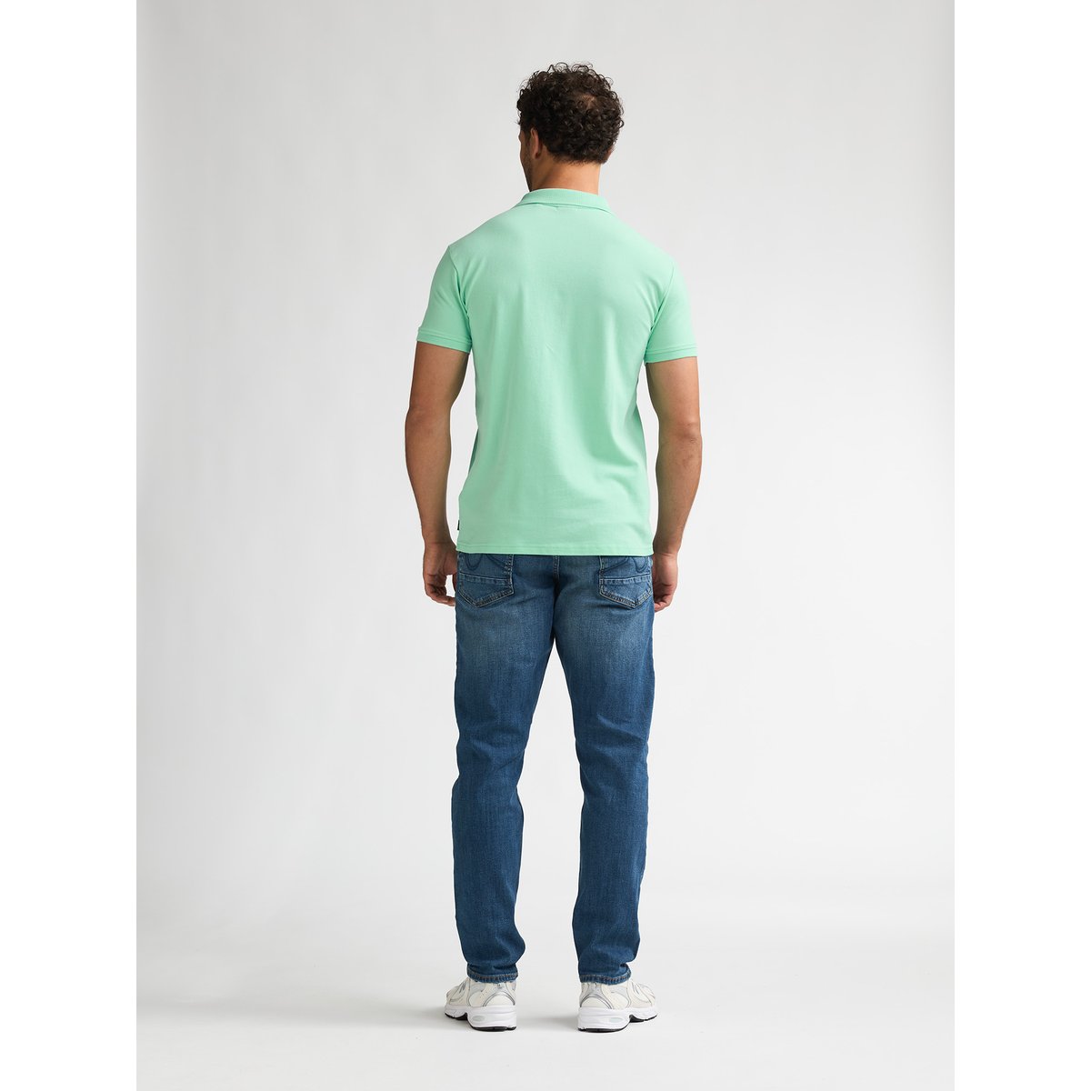 Polo à manches courtes solnaciente vert green aqua, PETROL INDUSTRIES