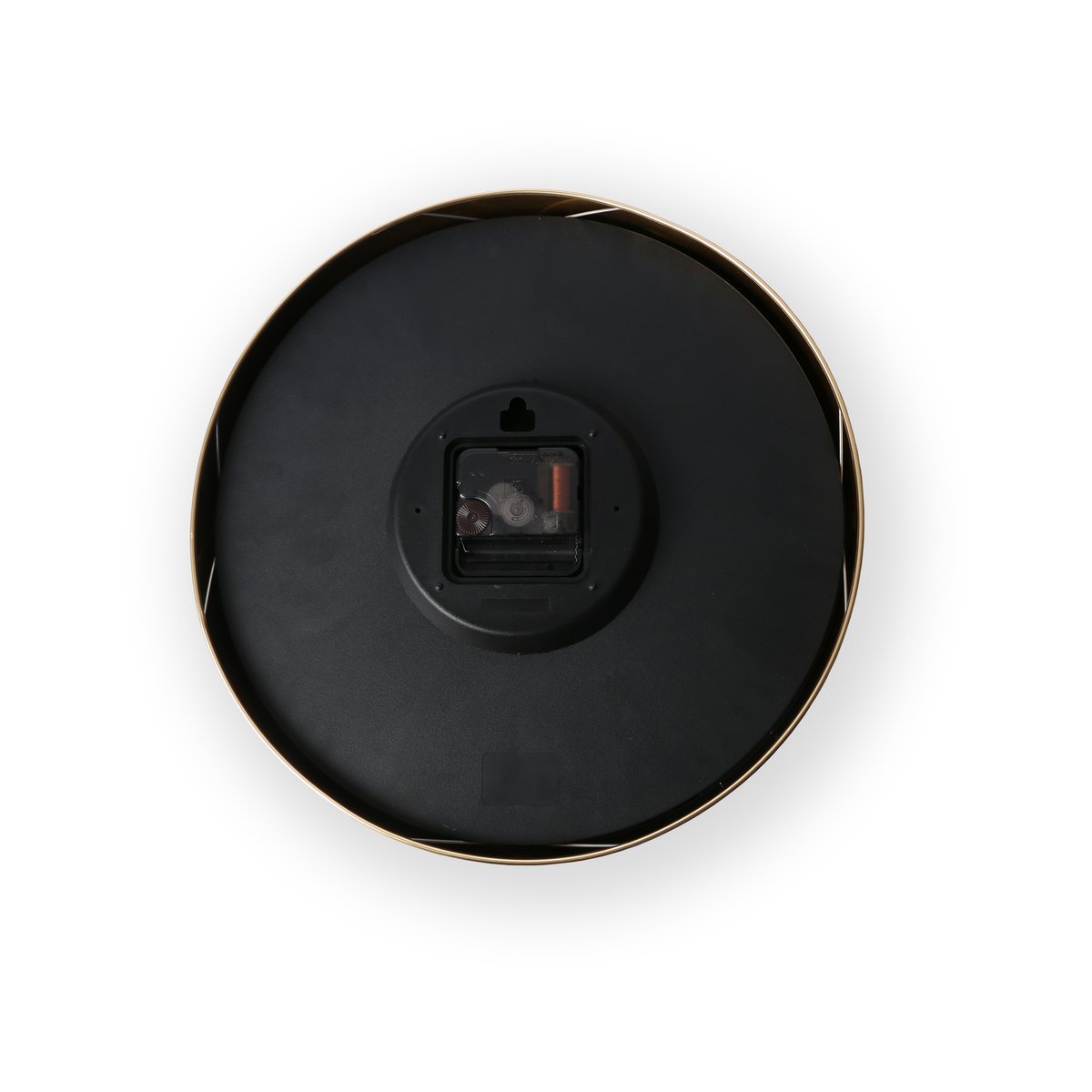 Horloge moderne brillante Glenn en métal et verre doré, LAURA ASHLEY