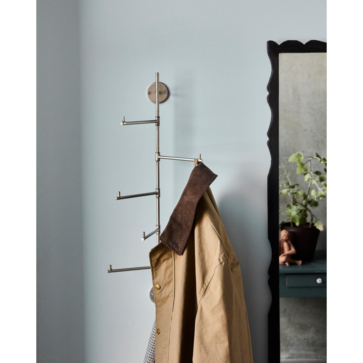 Porte-manteau Flex argent, HOUSE DOCTOR