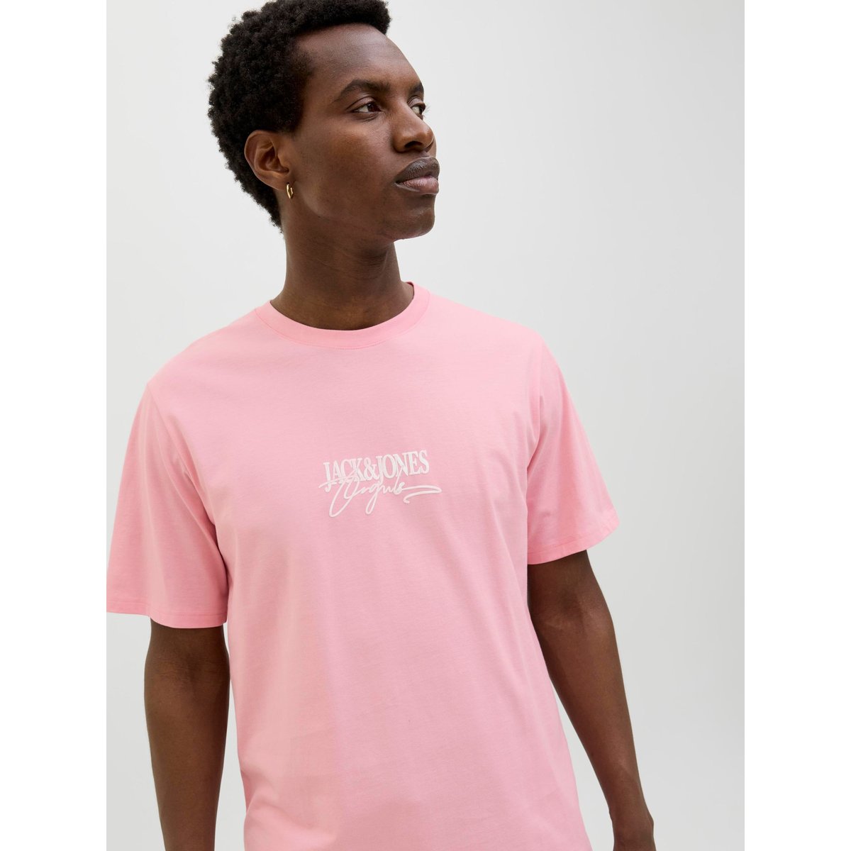 T-Shirt tickled pink, JACK & JONES
