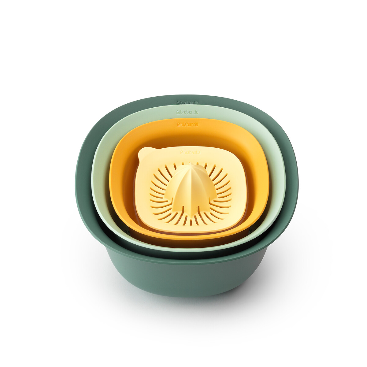 Mixing Bowl Set, TASTY+ multi-coloured, BRABANTIA