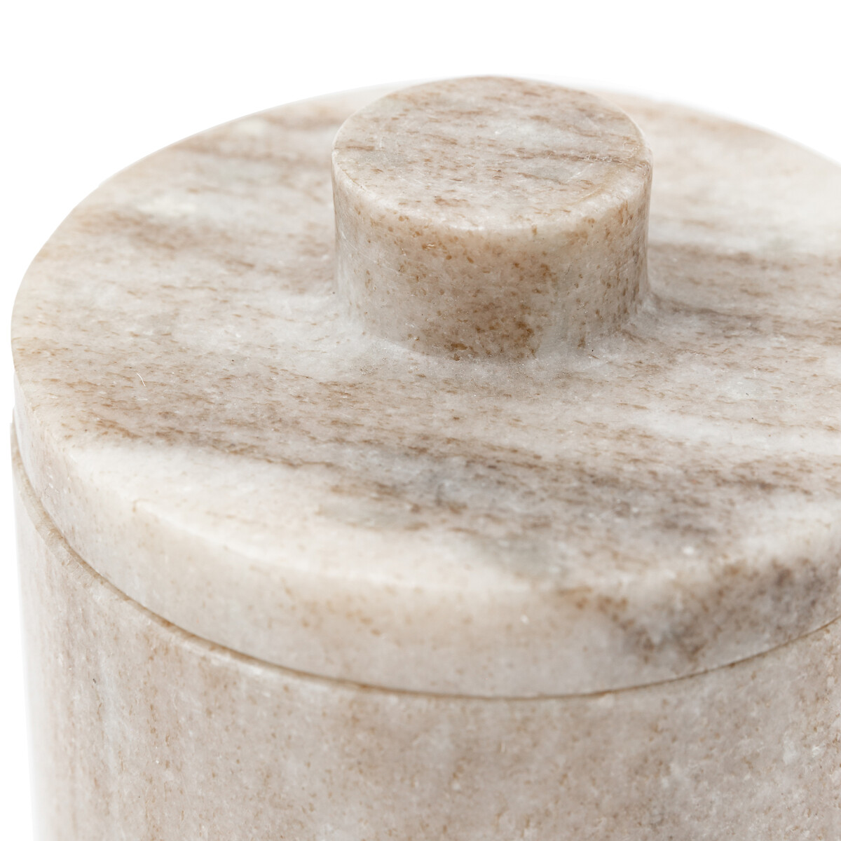 10cm Tarragona Marble Storage Jar brown , ÉDITÉ