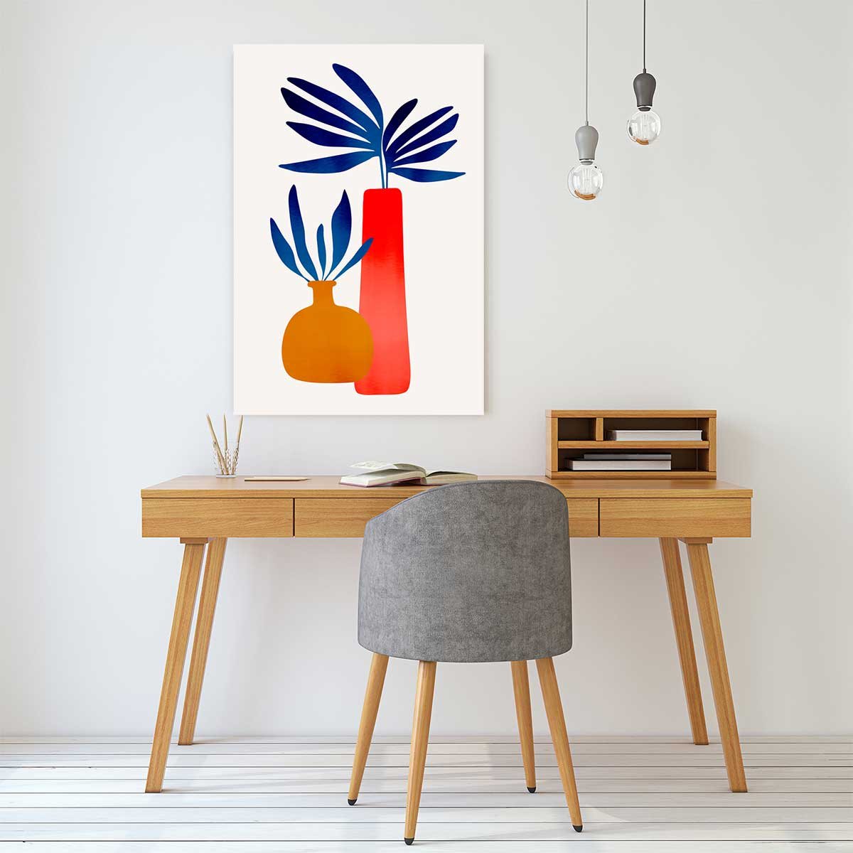 Tableau plante en conte de fee tableau alu dibond, HEXOA