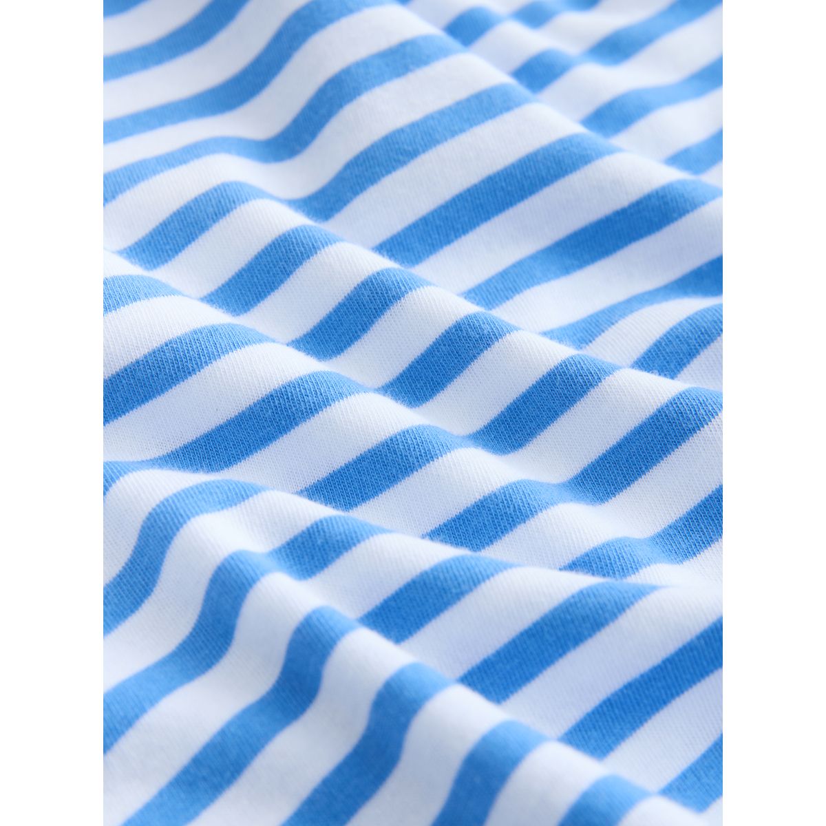 T-shirt à col rond orné d’une sardine rayé bleu/blanc, NEXT