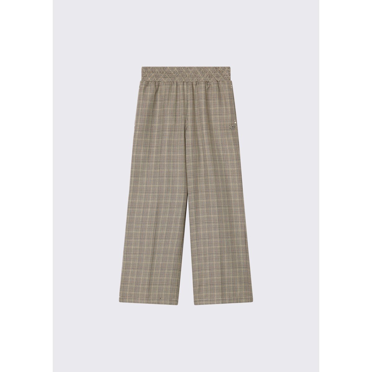 Pantalon droit en prince de galles carreaux, LIU JO