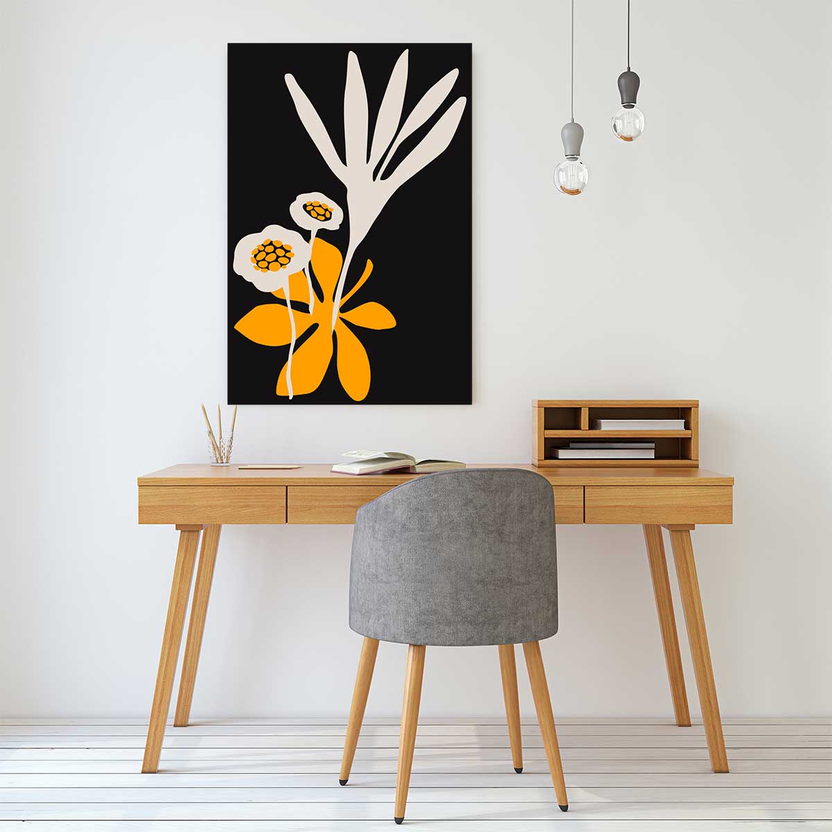 Tableau fleurs colchiques tableau alu dibond, HEXOA