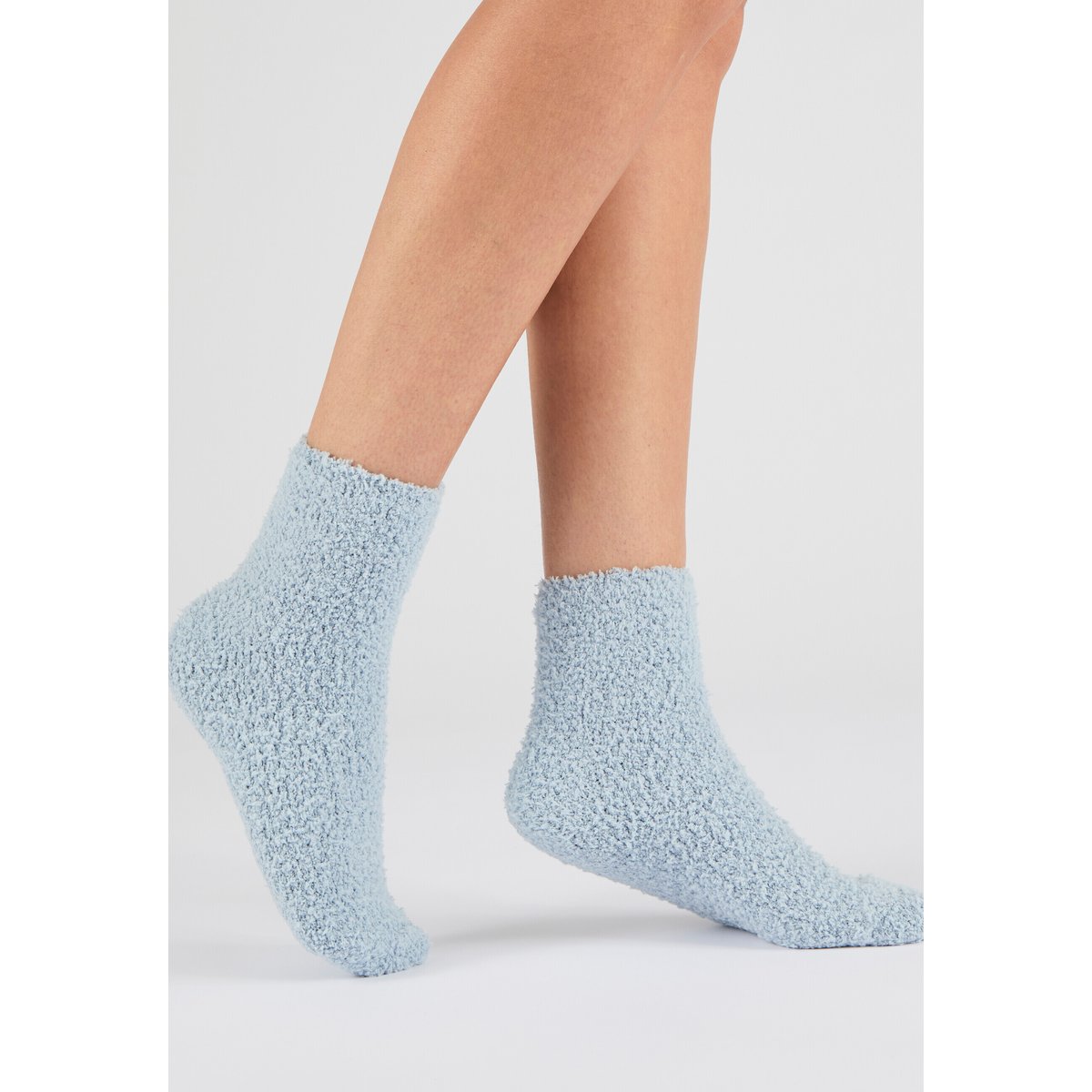 Chaussettes de lit thermolactyl bleu ciel, DAMART