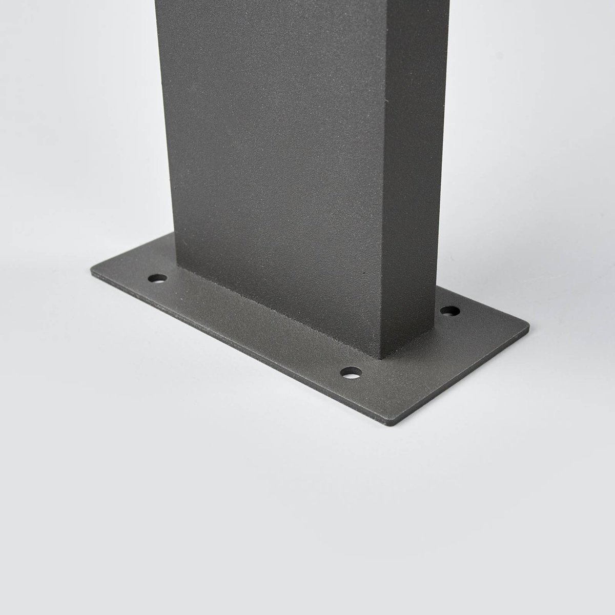 Luminaire extérieur en aluminium moderneLED anthracite, blanc opale, LUCANDE