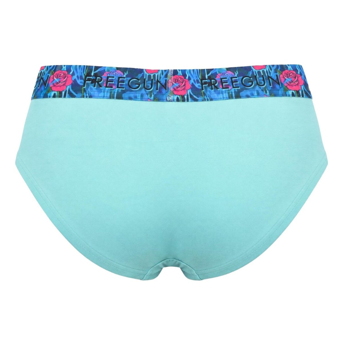 Lot De 3 Culottes Coton beige/turquoise/noir/rose, FREEGUN