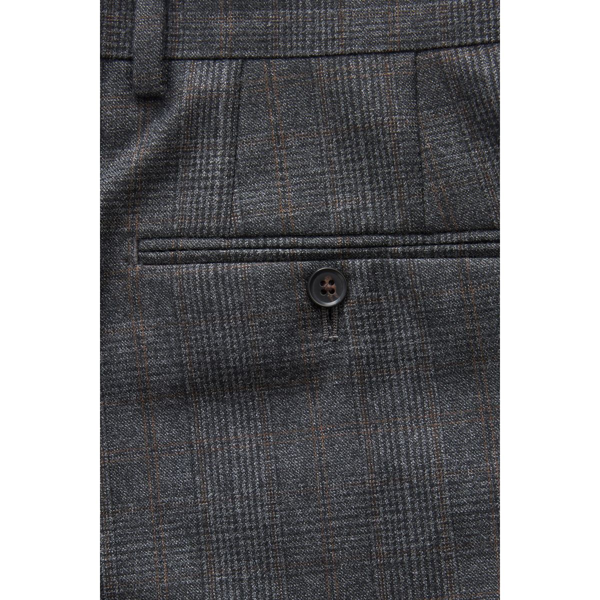Pantalon de costume aux carreaux gris anthracite, NEXT