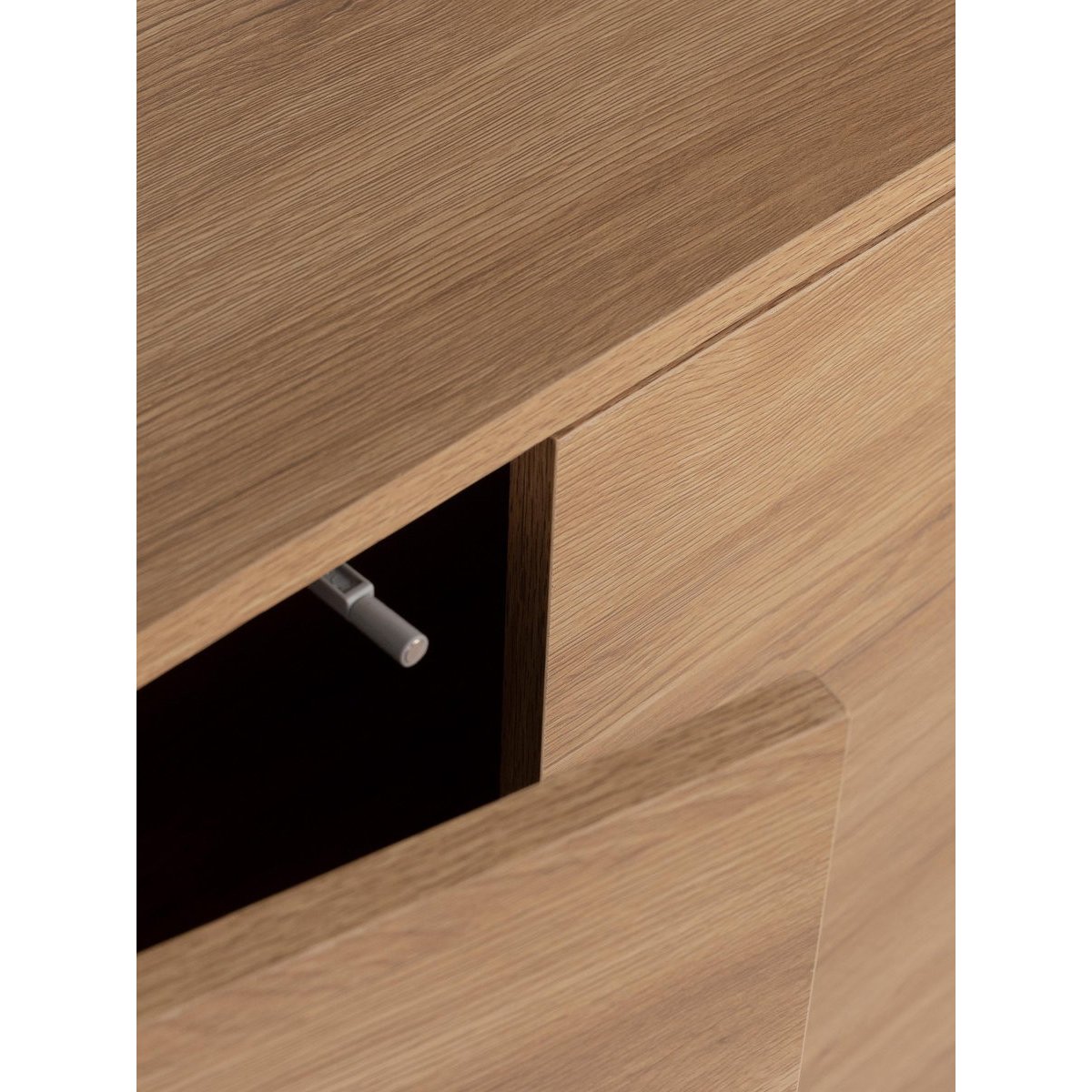 Meuble TV Mélamine - KOLB beige clair, KENAY