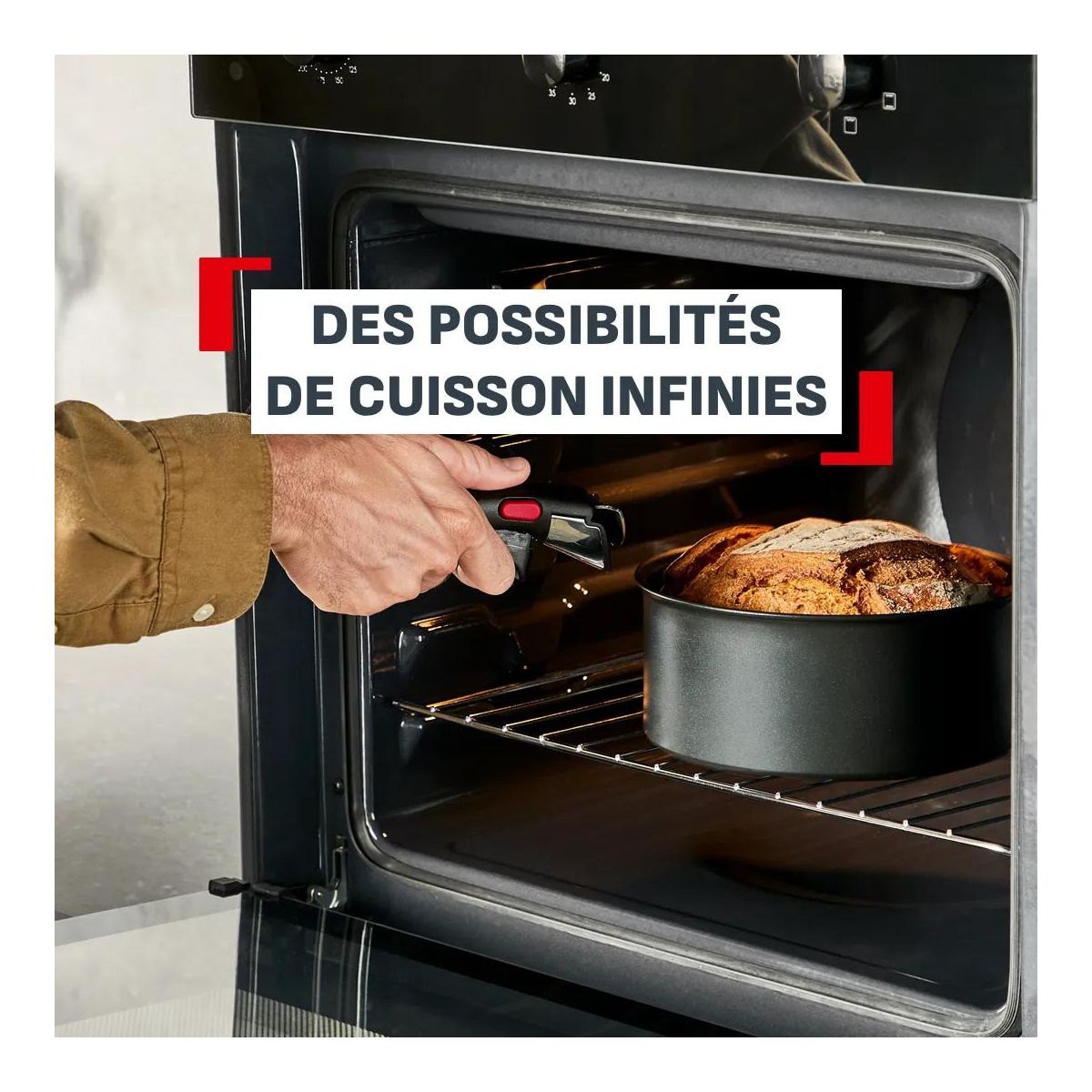 Casserole Ingenio Excellence 20cm noir, TEFAL
