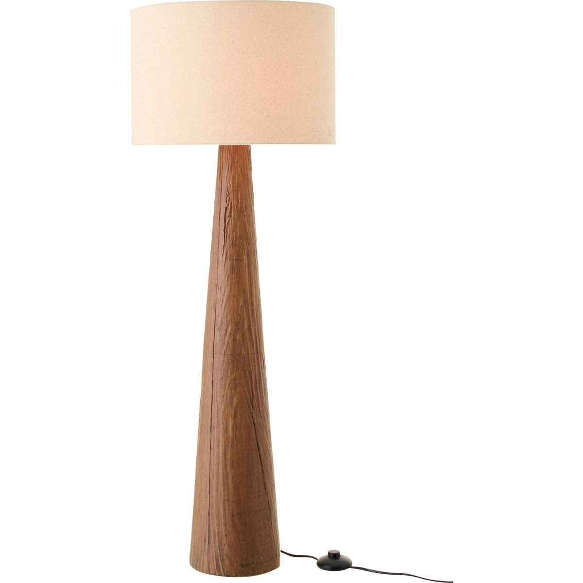 Lampadaire en céramique melina marron foncé, RECOLLECTION