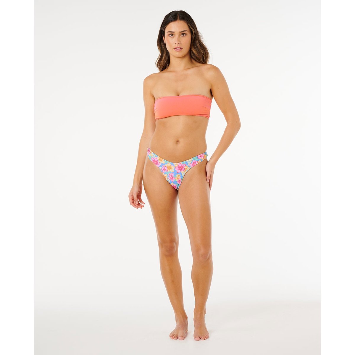 Bas de maillot de bain brésilien Malibu Cove Revo bleu, RIP CURL