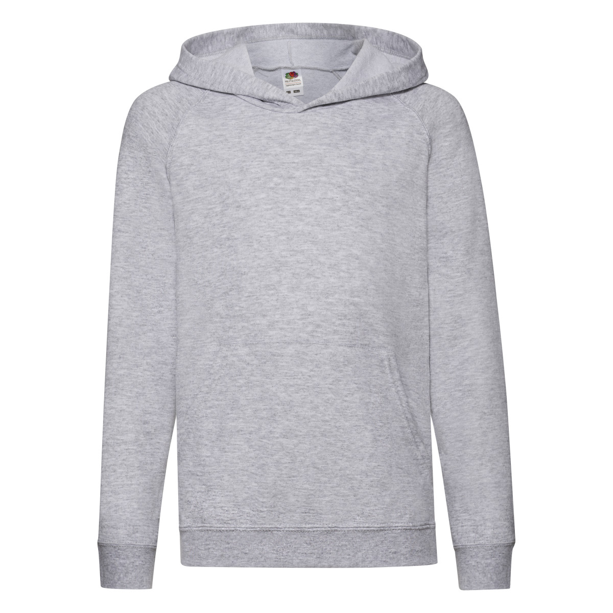 Sweat-shirt À Capuche gris, FRUIT OF THE LOOM