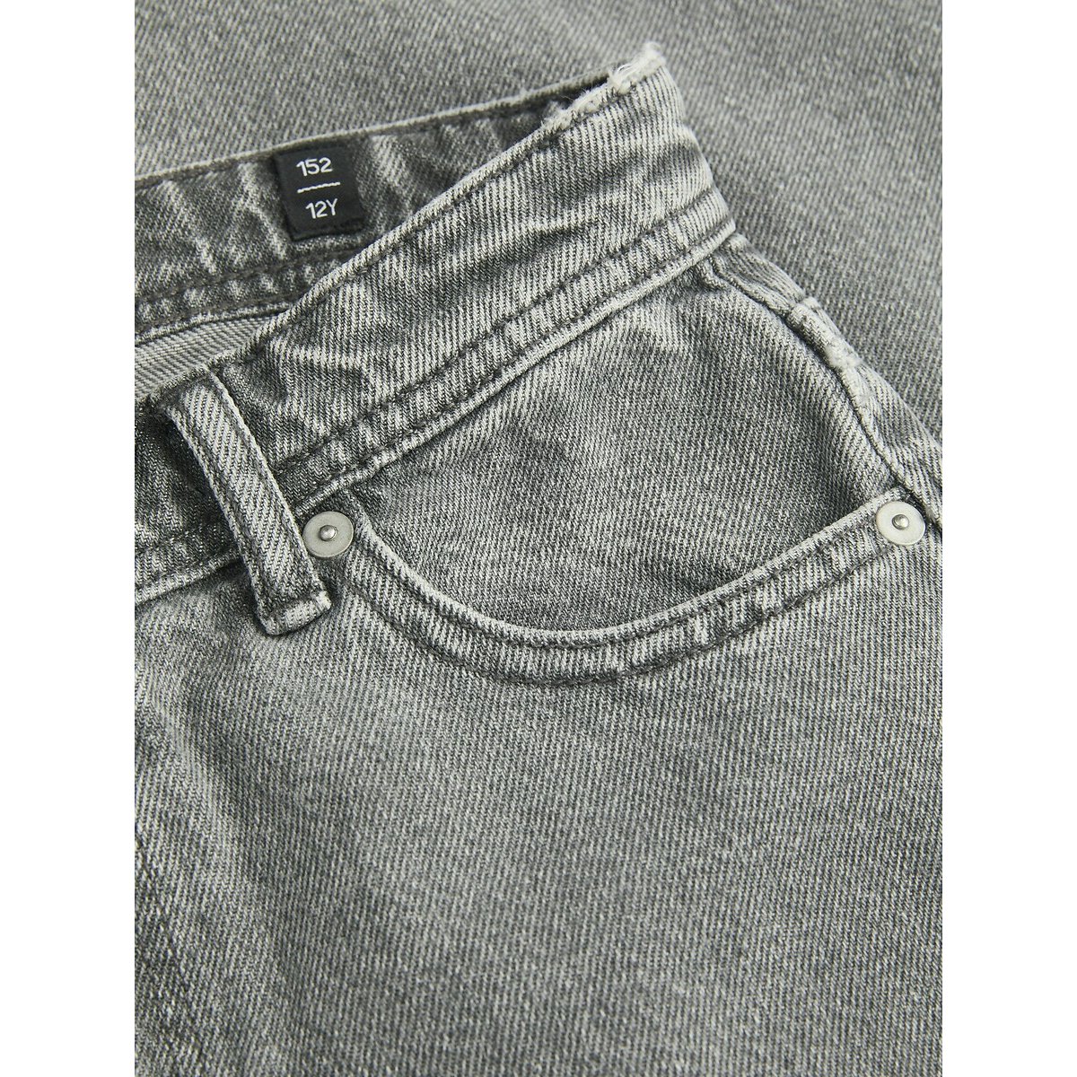 Jean coupe décontractée denim gris, JACK & JONES JUNIOR