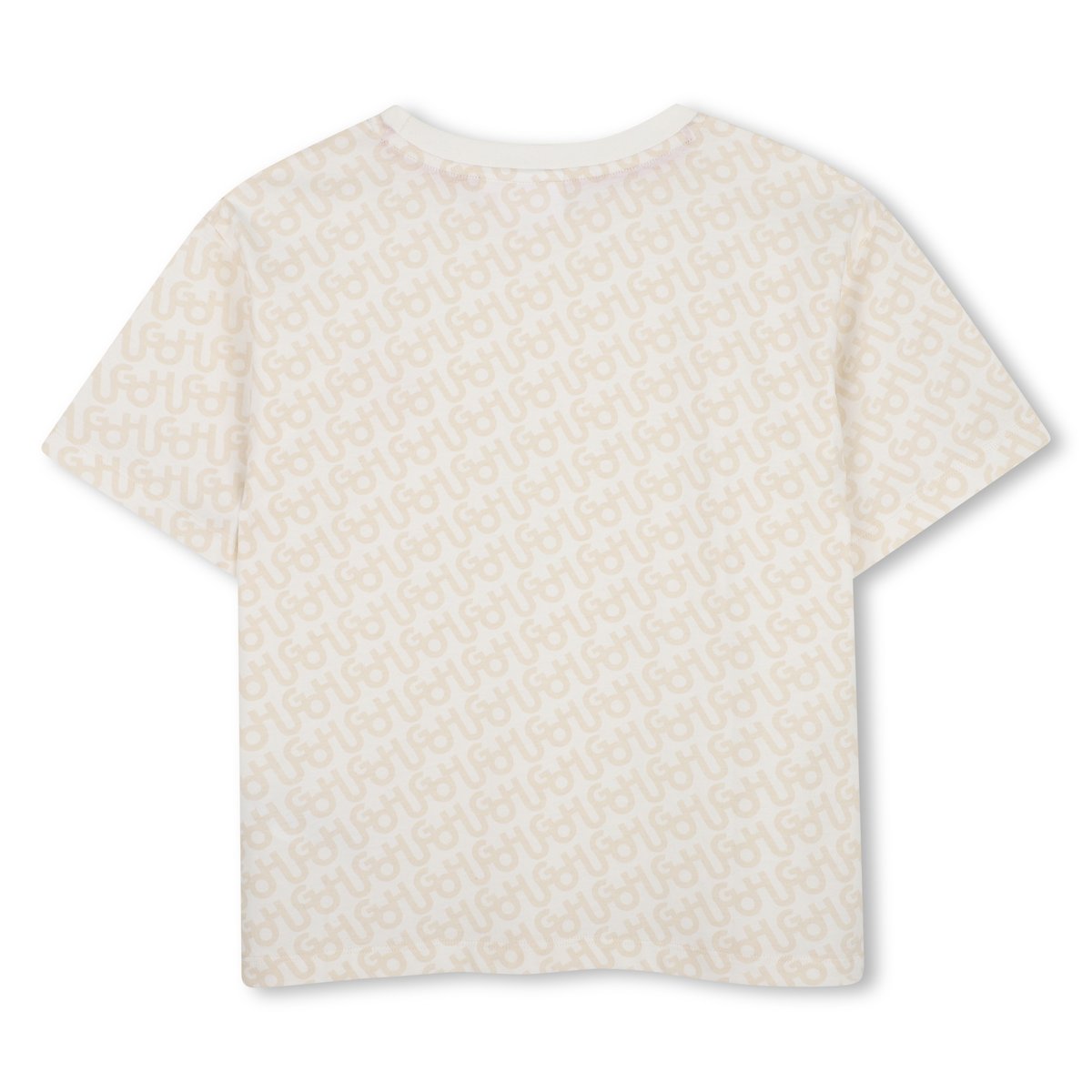 Tee-shirt manches courtes new beige, HUGO KIDSWEAR