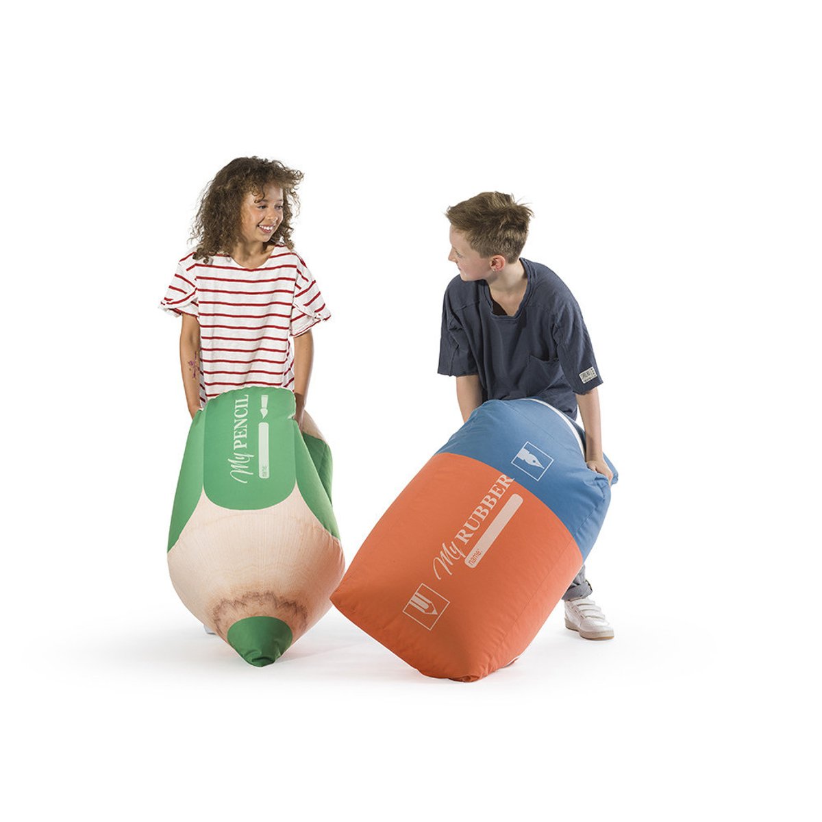 Pouf enfant GOMME multicolor, SITTING POINT