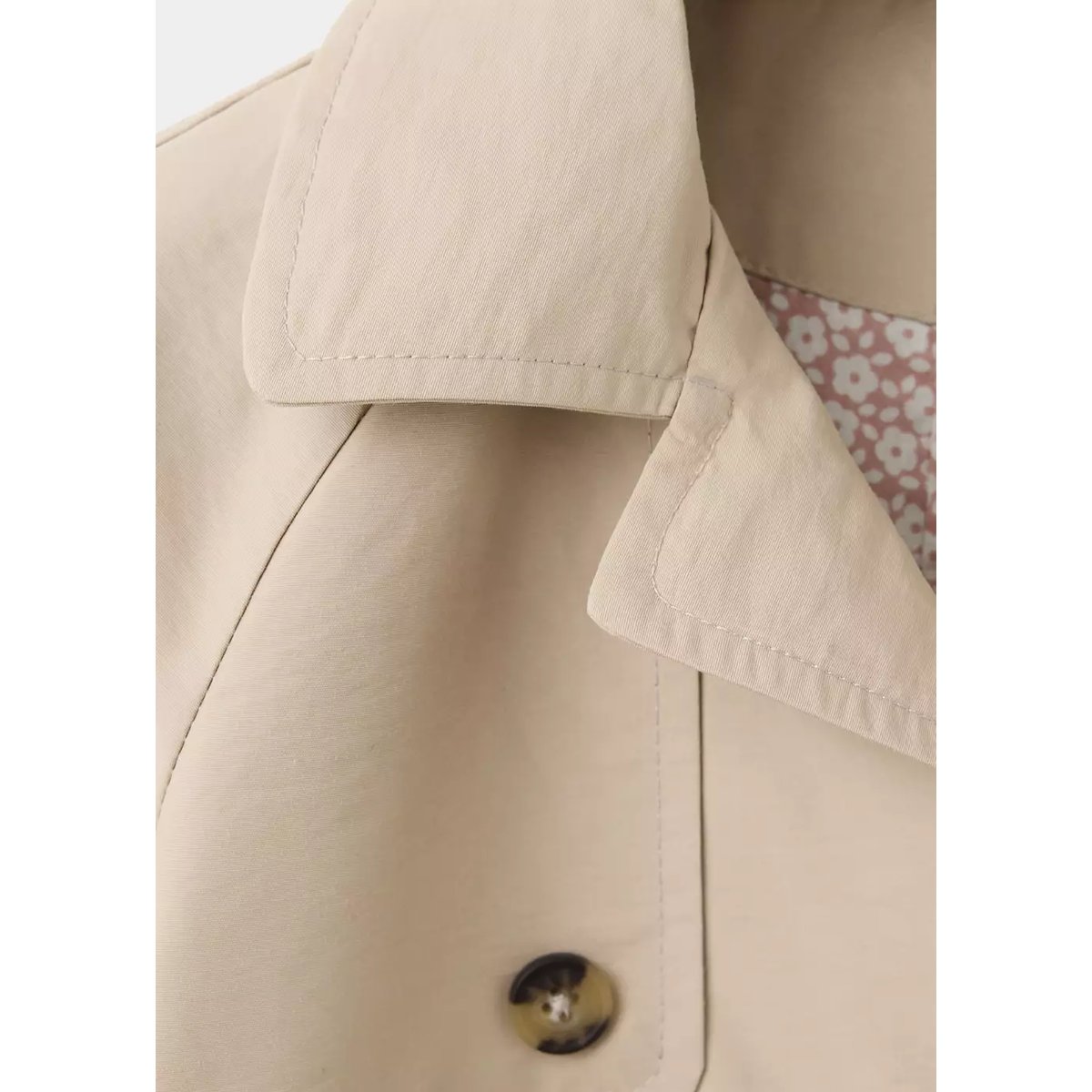 Trench ceinture écru, MANGO BABY