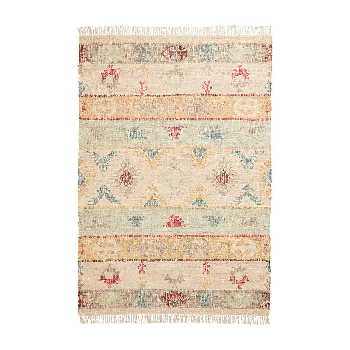 Bazaar Hand Woven Jute Rug multi-coloured, ÉDITÉ