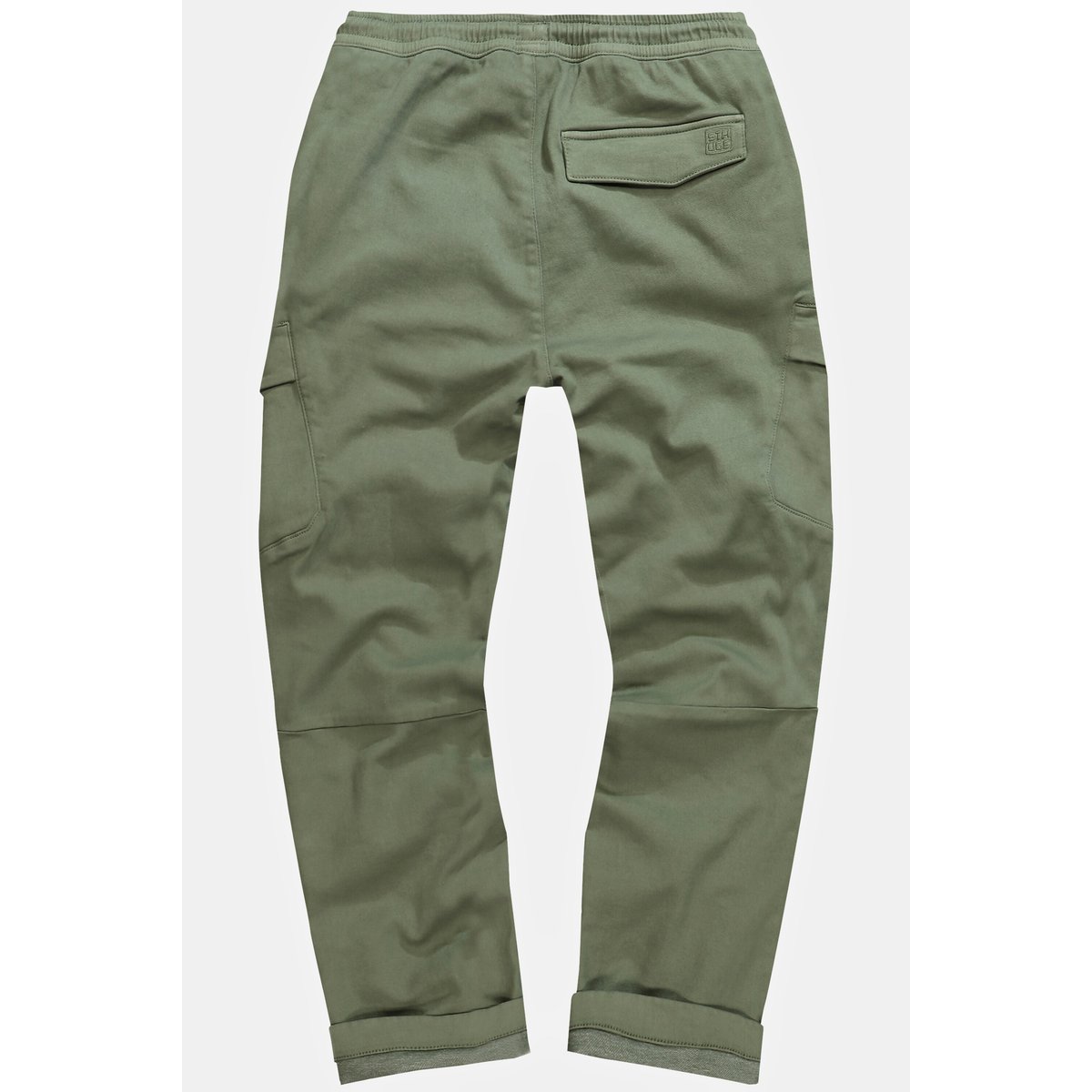 Pantalon cargo. Technologie FLEXLASTIC® et vert étang, STHUGE