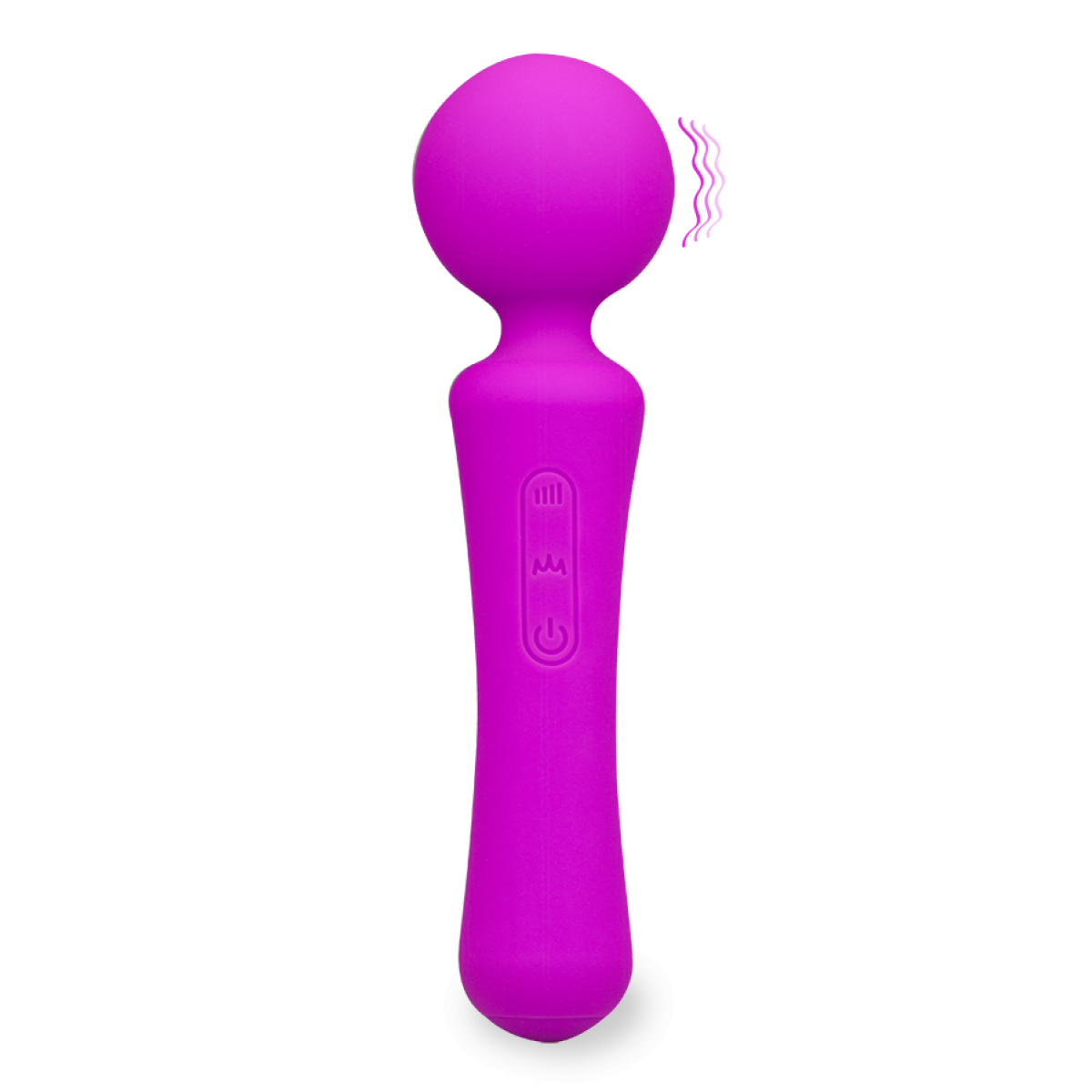 Vibromasseur puissant Wand 20 modes et 7 vitesses violet, LOVE AND VIBES