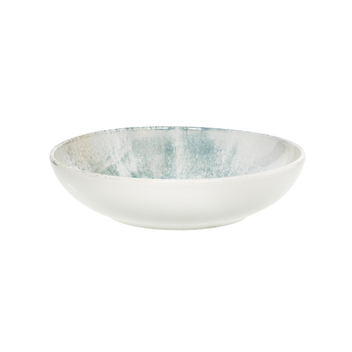 Saladier bas Islande 33 cm blanc, TABLE PASSION