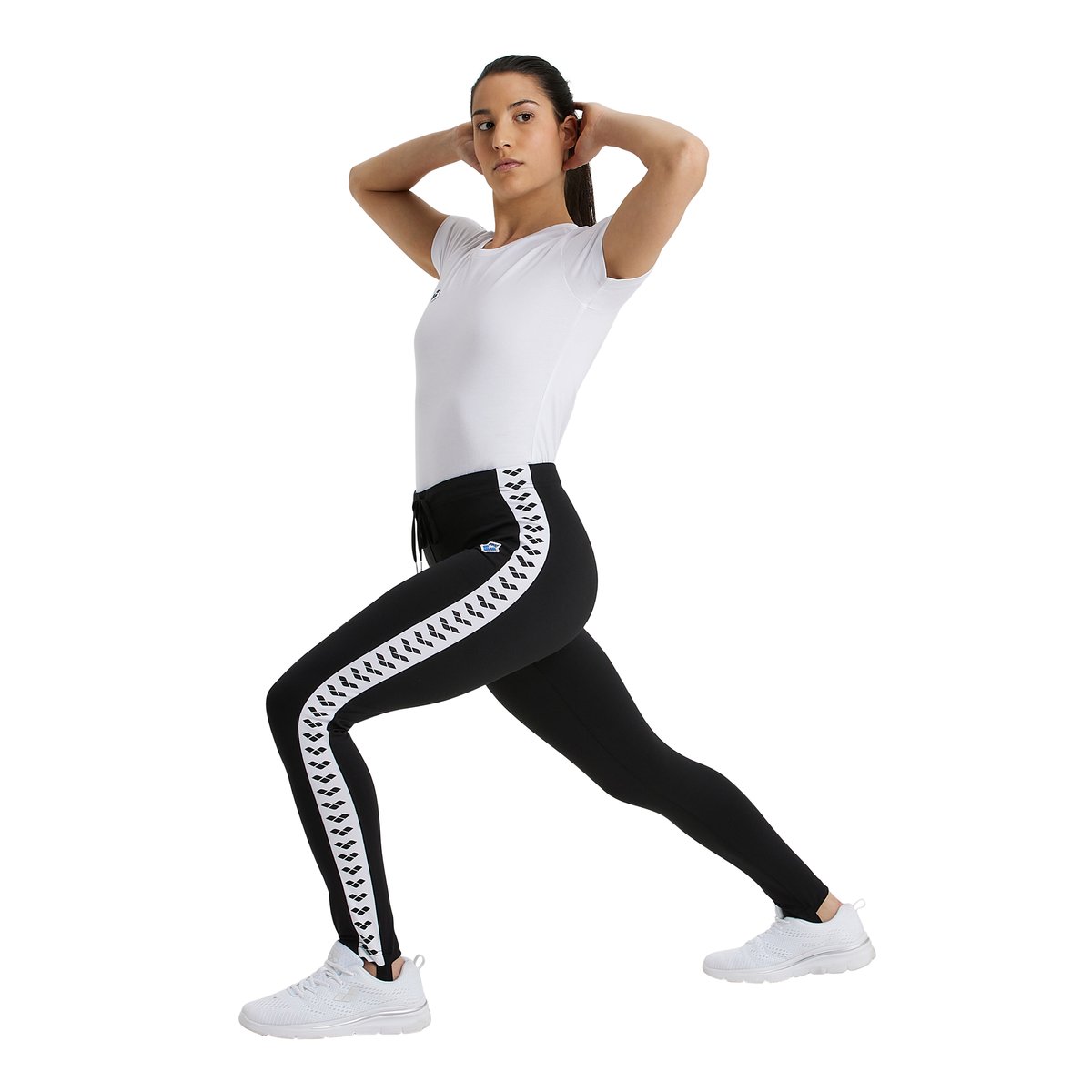 Fuseau avec sous-pied Icons Caroline Team black-white-black, ARENA