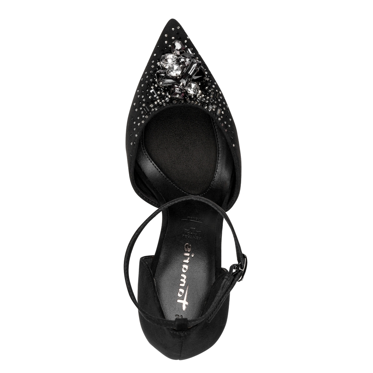 Escarpin pointu noir, TAMARIS