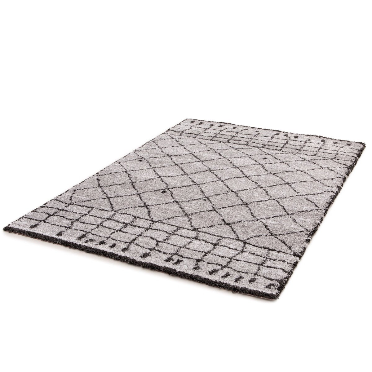 Tapis épais et confortable NEWPORT gris minéral, AFK LIVING