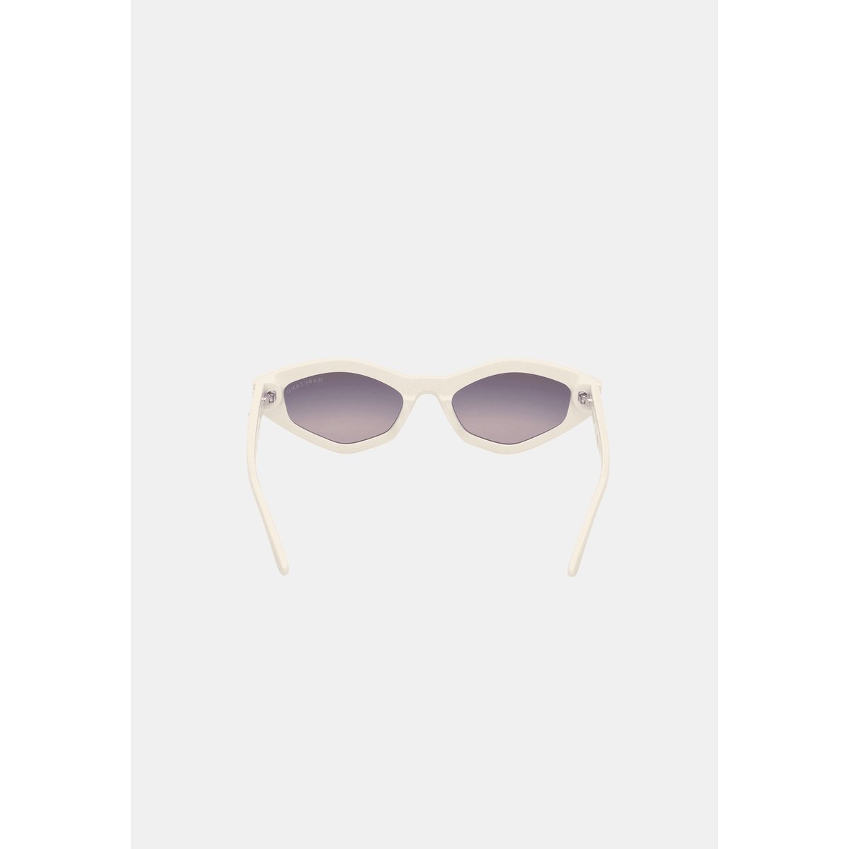 Lunettes De Soleil Géométriques Marciano blanc, GUESS