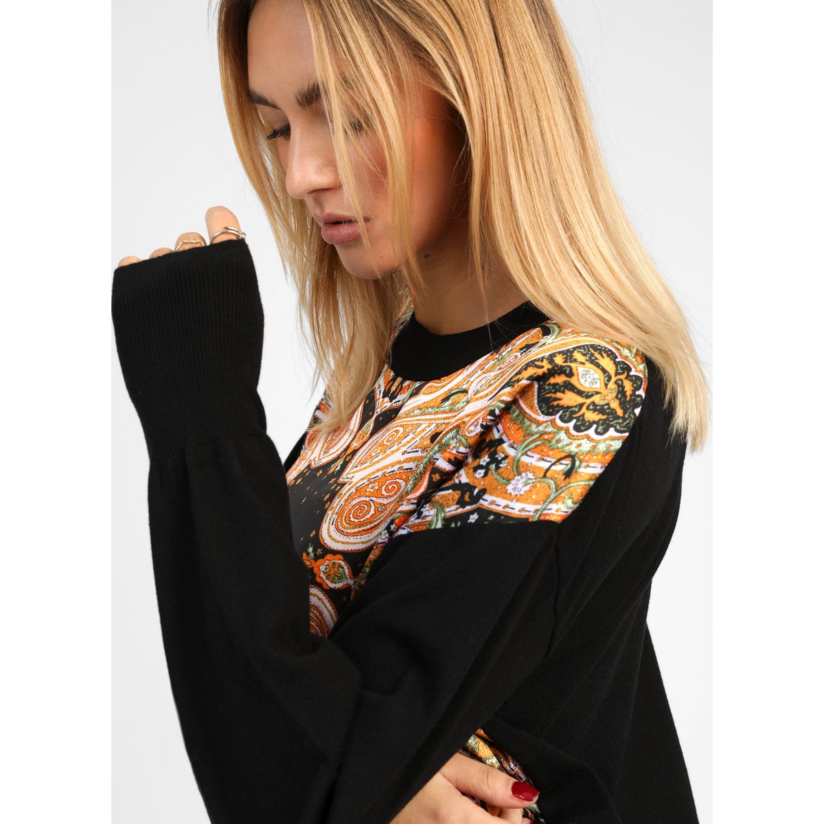 Pull NAGLORIA noir, AN'GE