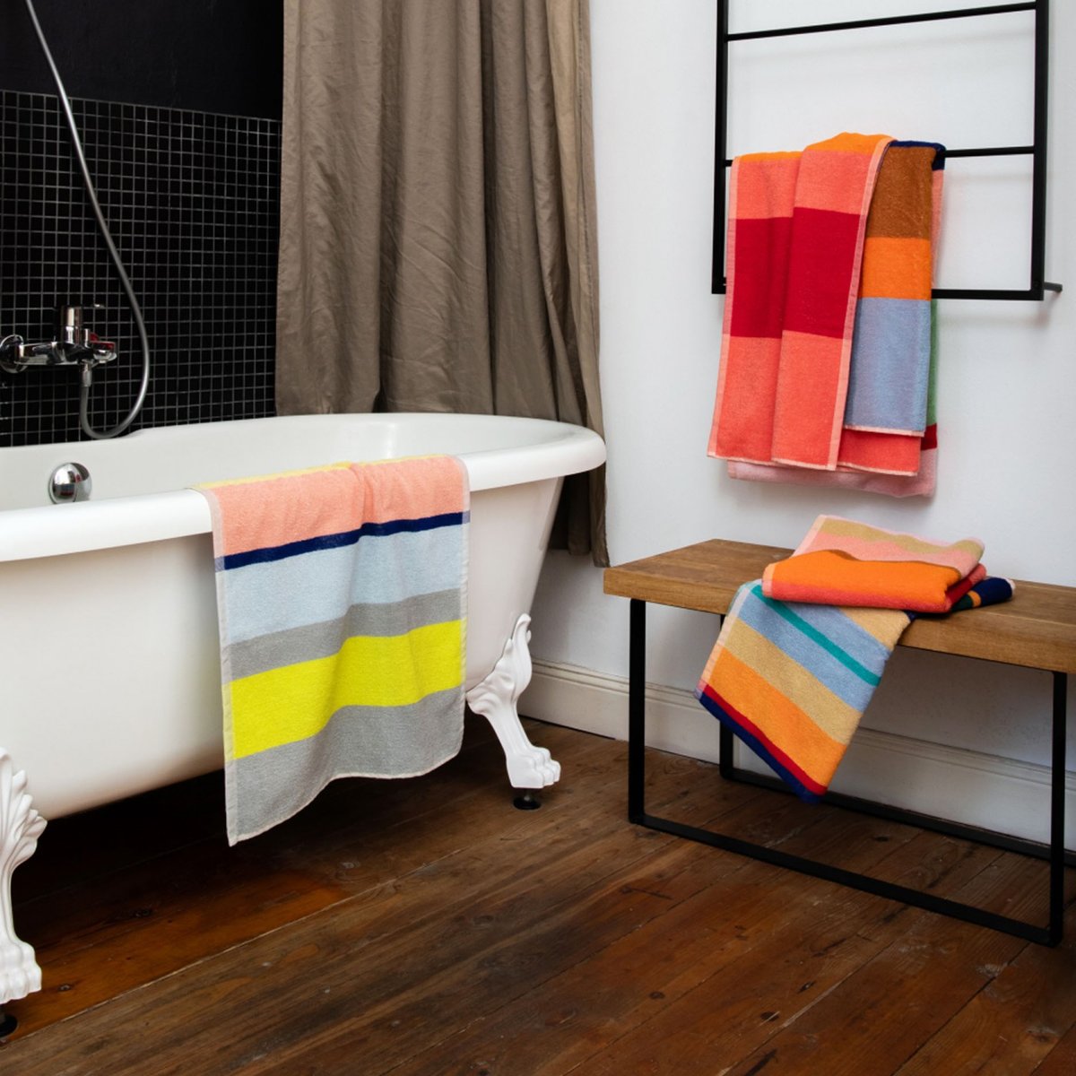 Serviette de toilette en coton kaido, REMEMBER