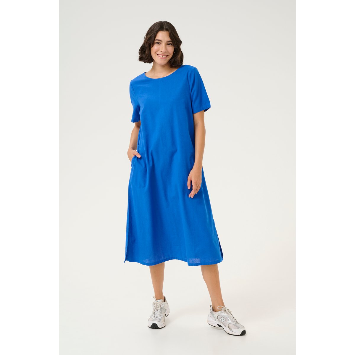Dress bleu turkish sea, KAFFE