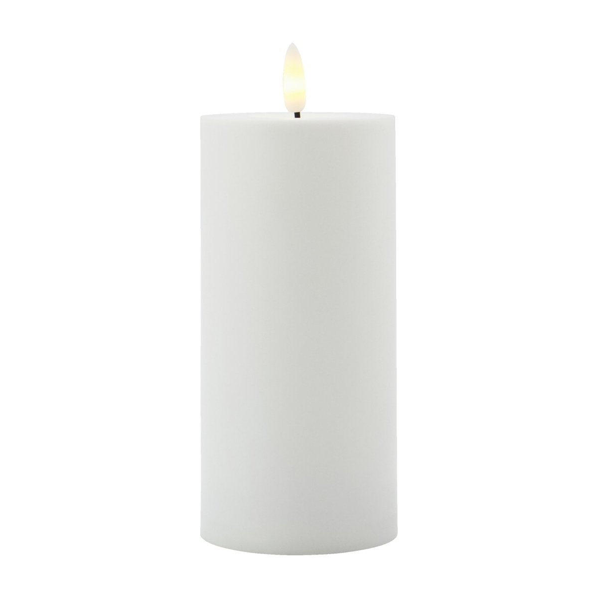 Bougie LED dia 7 cm blanc, HOUSE DOCTOR