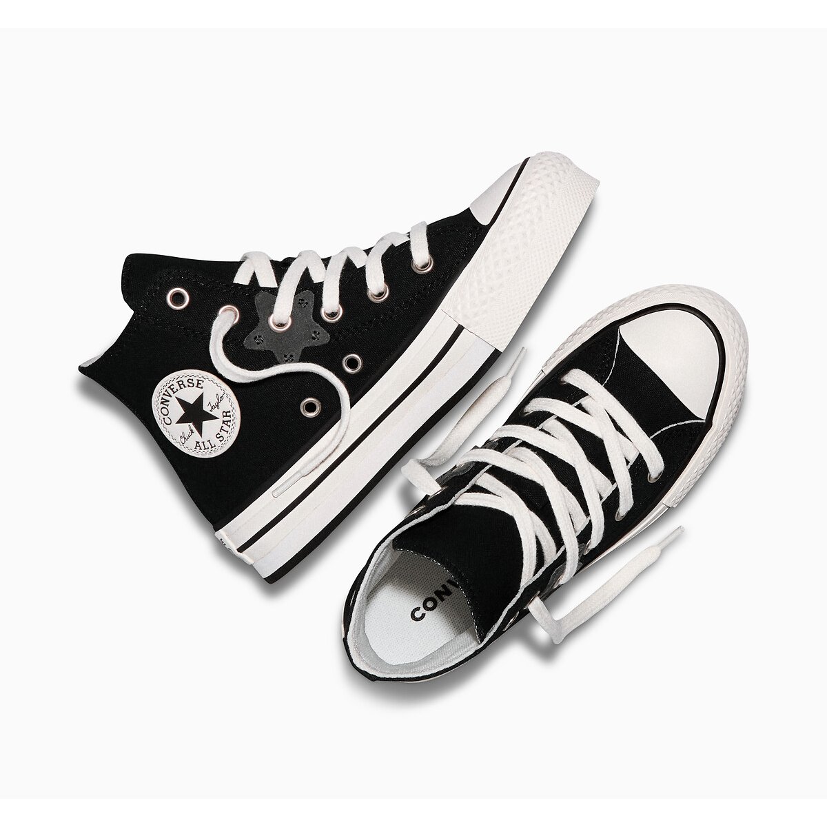 Scarpe da ginnastica CHUCK TAYLOR ALL STAR EVA LIFT HI POTABLE HEIRLOOM nero , CONVERSE