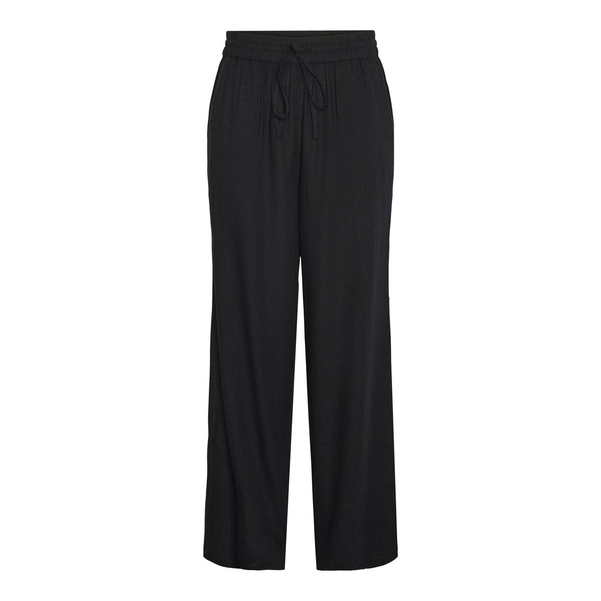 Pantalon À Jambe Ample noir - black, PIECES