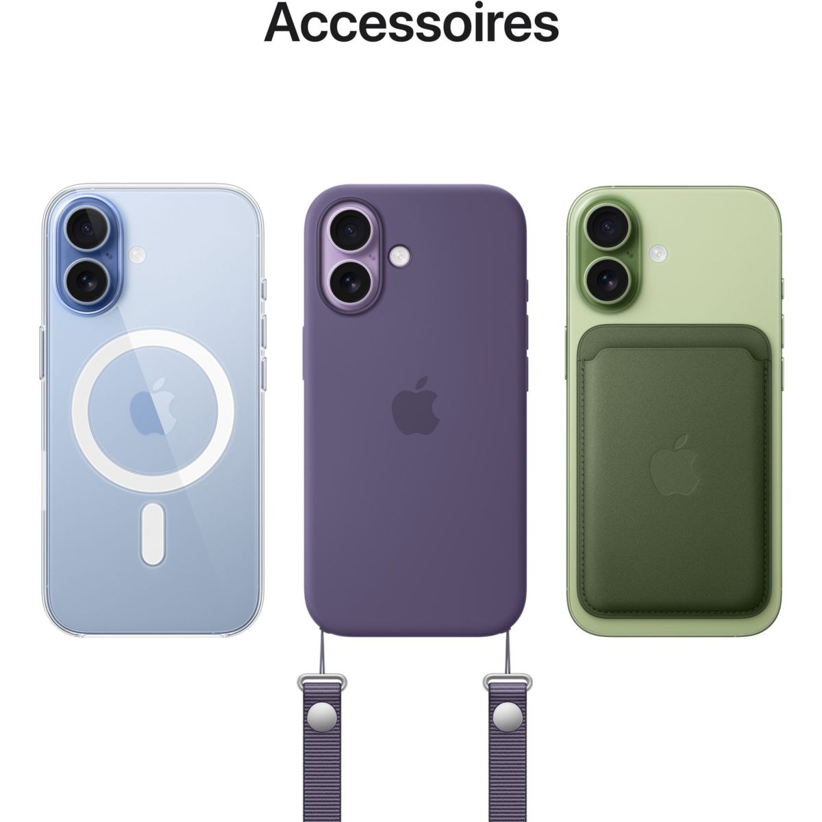 Smartphone iPhone 17 5G 256Go Brume couleur unique, APPLE