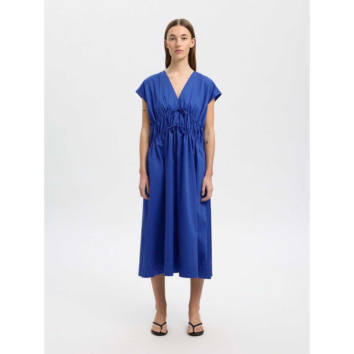 Robe Mi-Longue dazzling blue, SELECTED