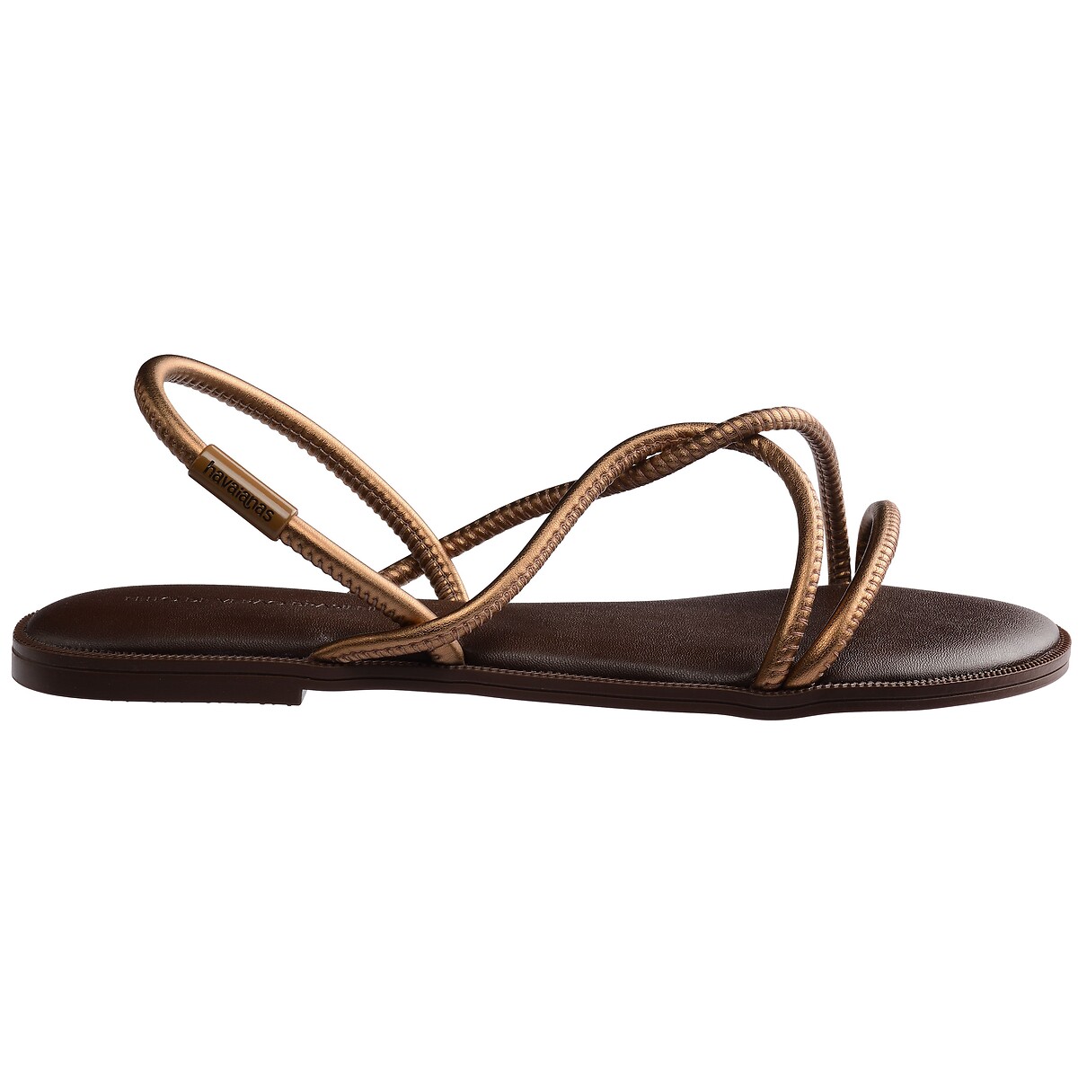 Sandálias Una Manga castanho, HAVAIANAS