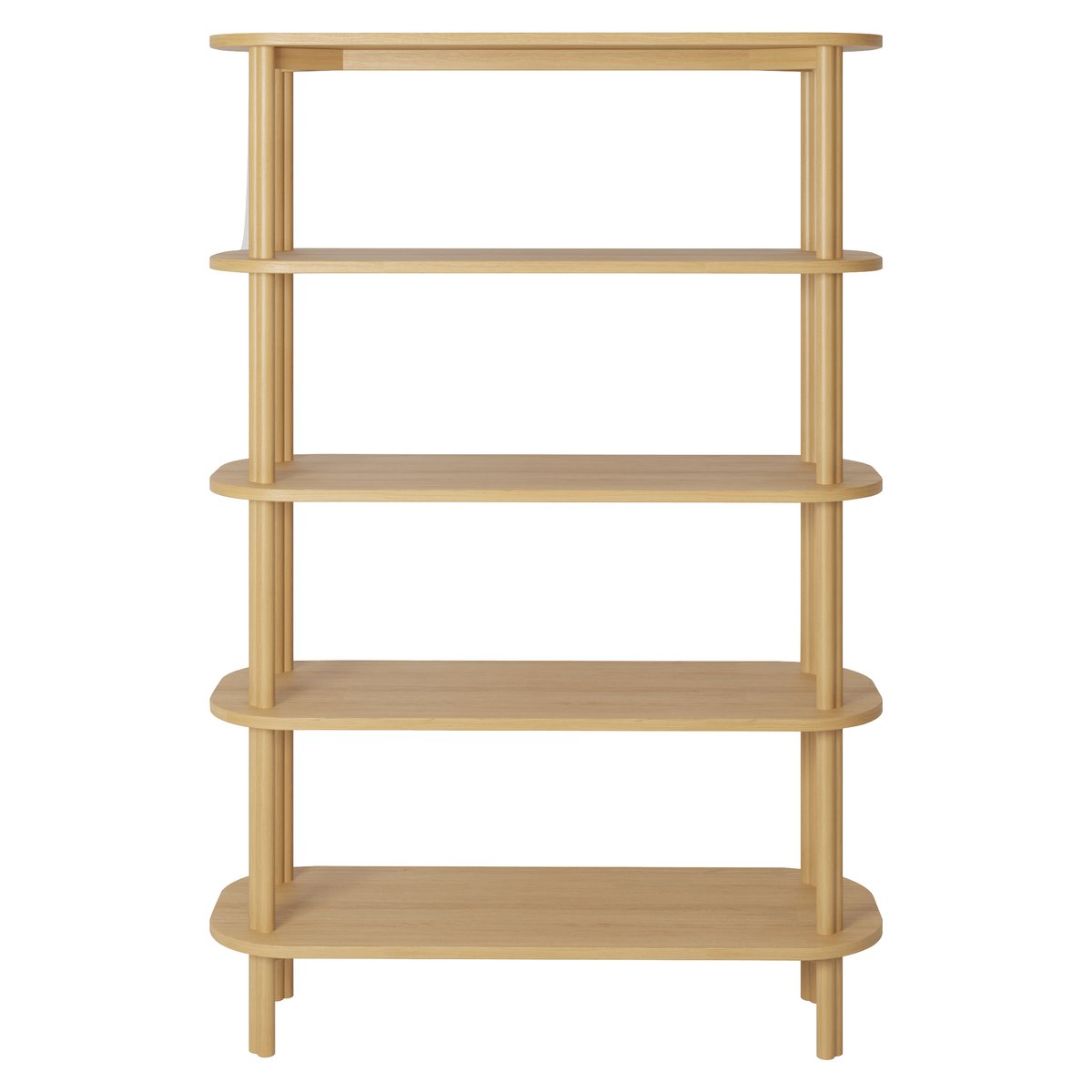 Bibliothèque 170cm chêne naturel, ZAGO