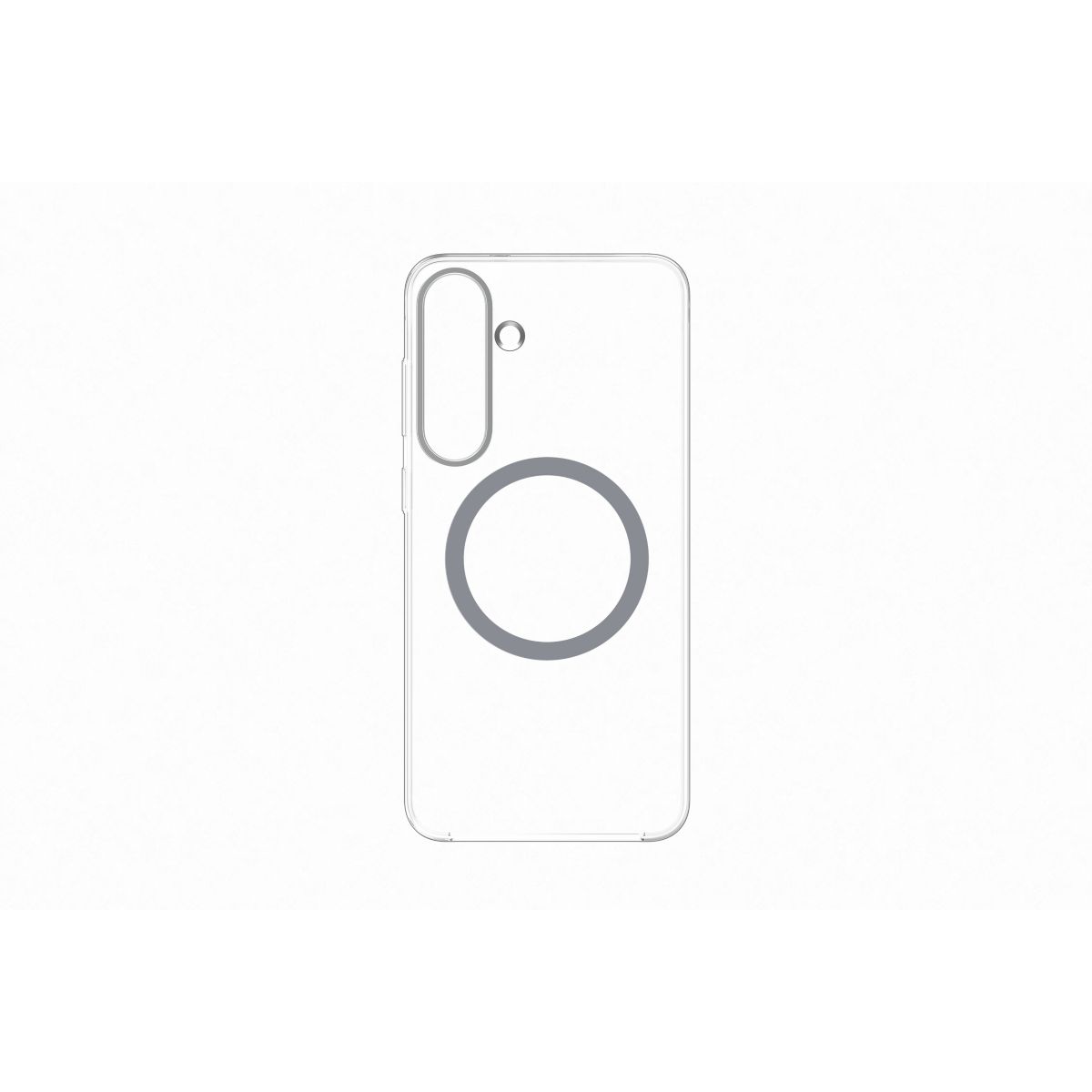 Coque Galaxy S25+ Magnétique Transparent couleur unique, SAMSUNG