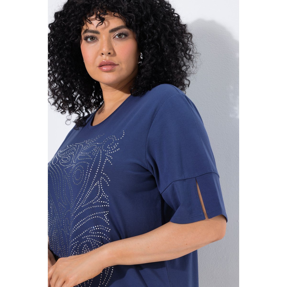 T-shirt motif scintillant univers, ULLA POPKEN
