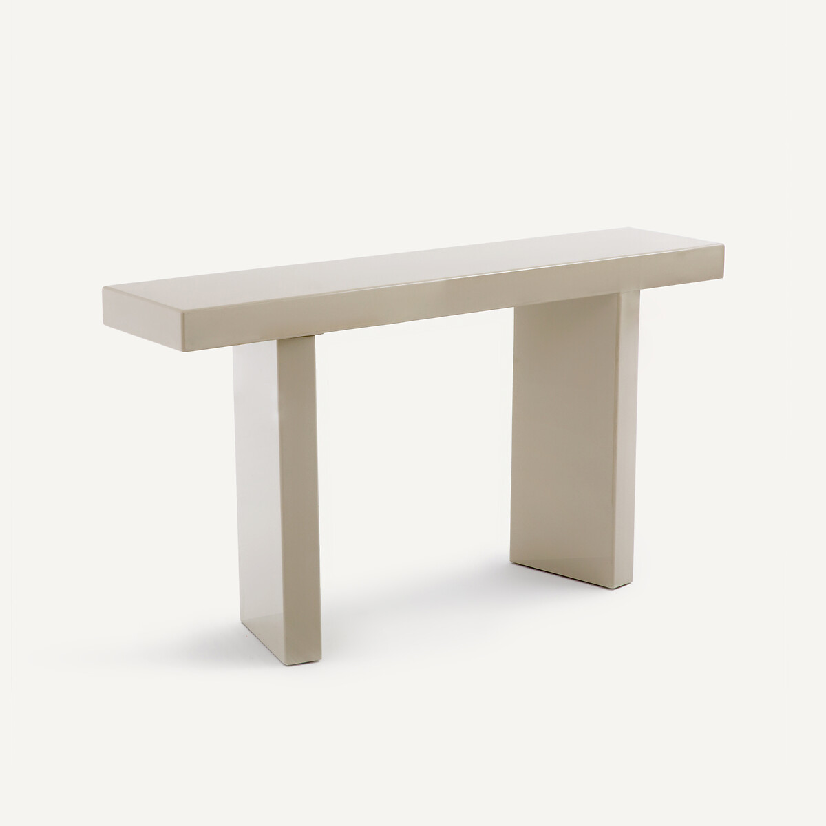 Console laquée glossy, Olaga beige sable, AM.PM