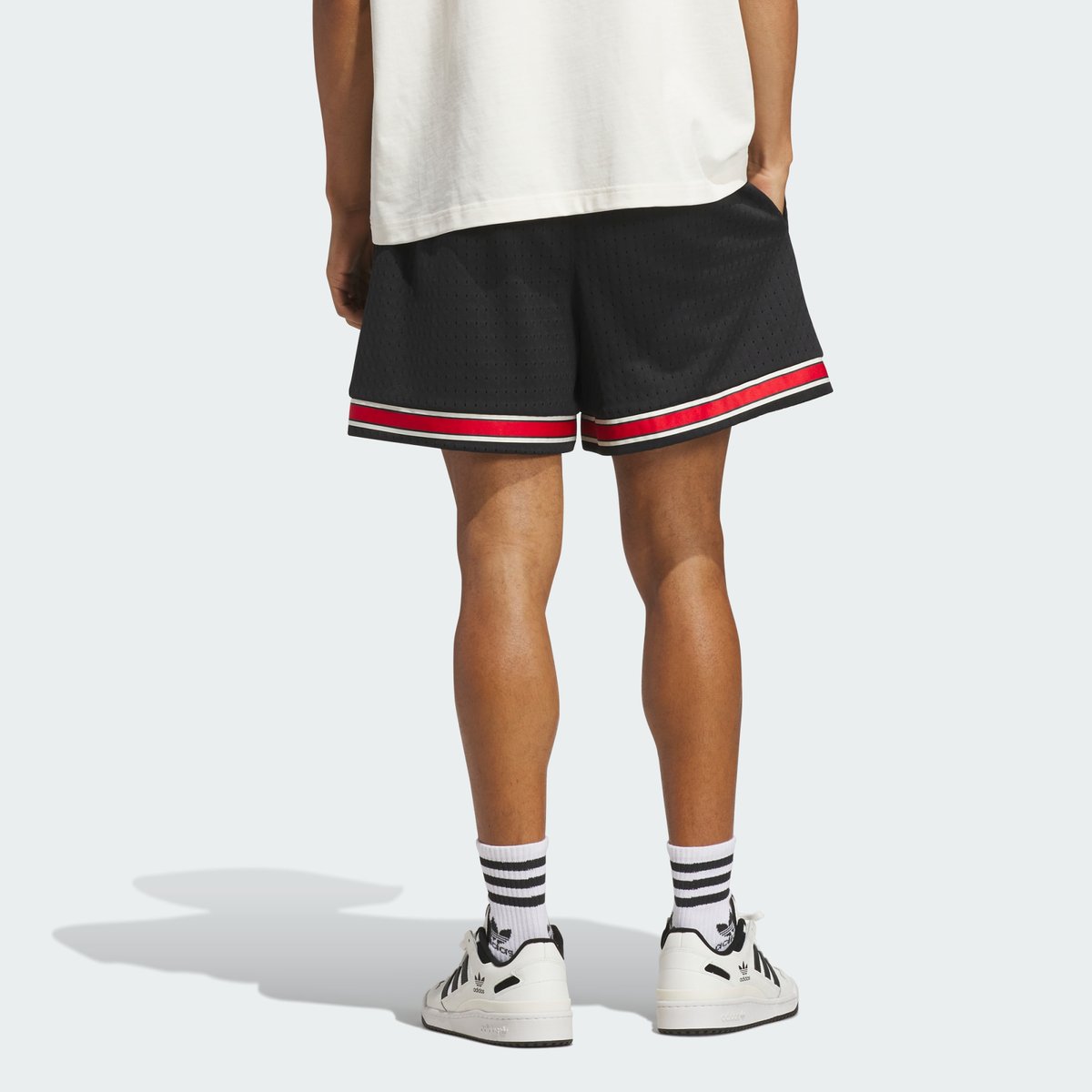 Short Originals Sideline Short Originals Sideline black / cream white / better scarlet, adidas Originals