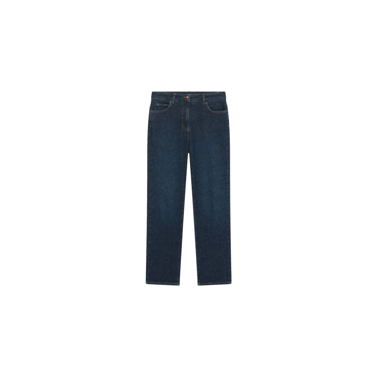 Pantalon droit quotidien POP denim double stone, CAROLL