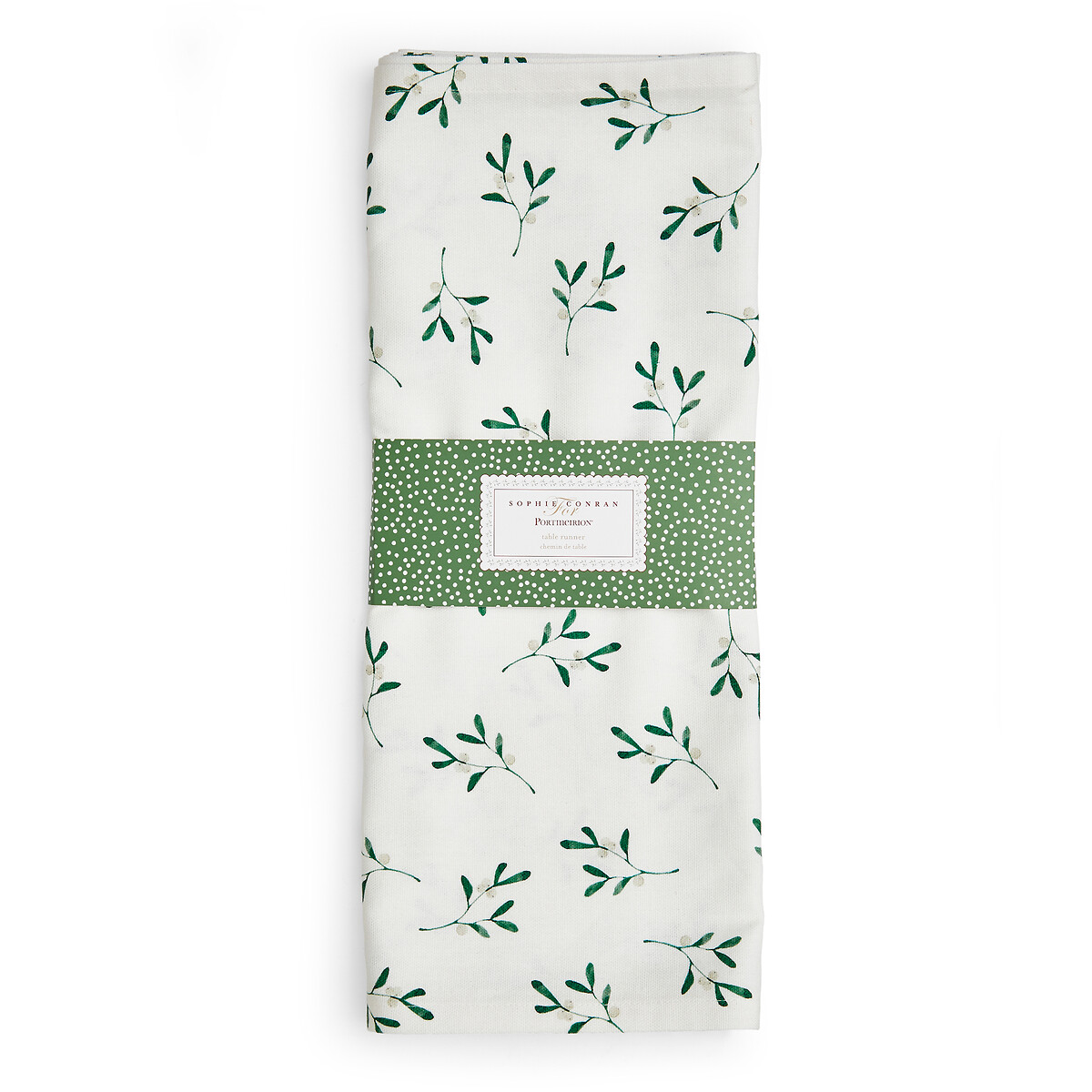 Mistletoe Table Runner - 40x250cm white, SOPHIE CONRAN FOR PORTMEIRION